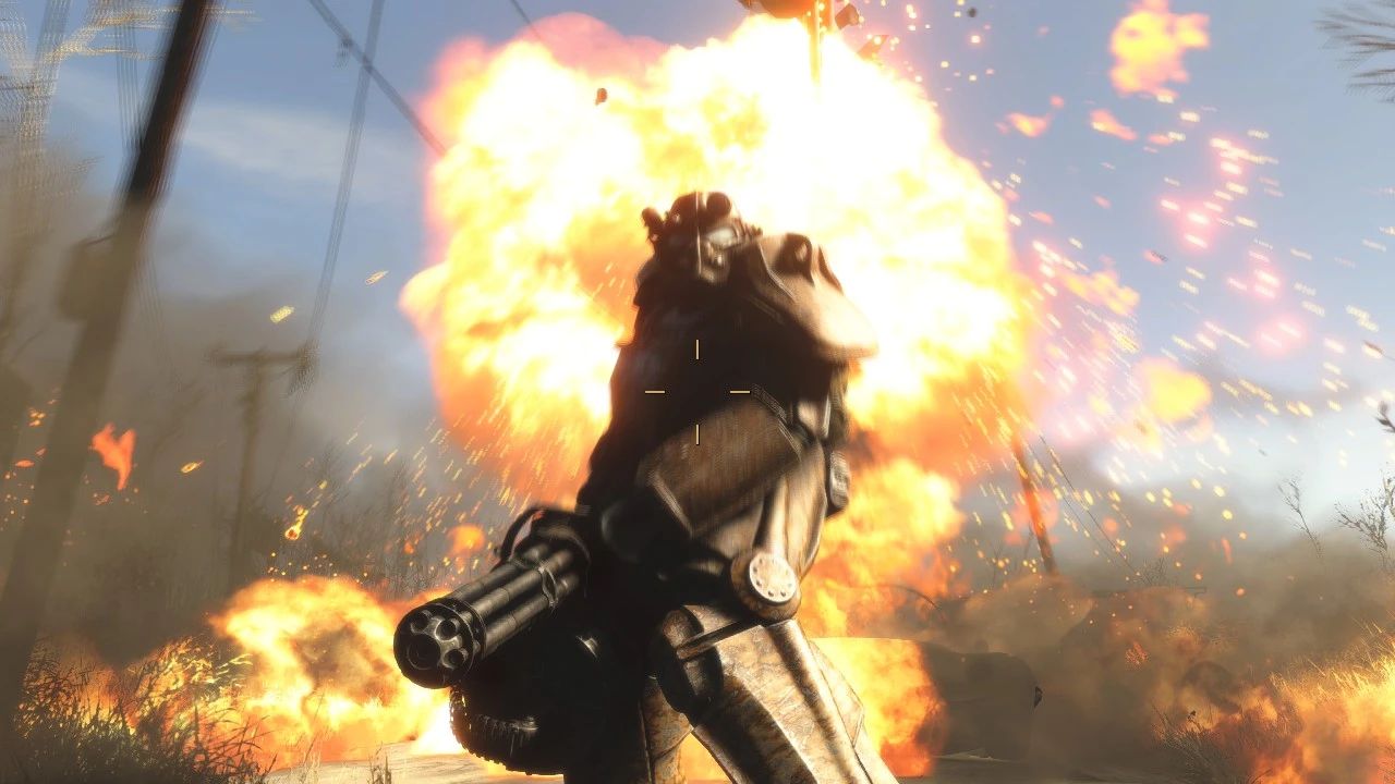 Edmond's Brotherhood Power Armor Drop Team mod for Fallout 4