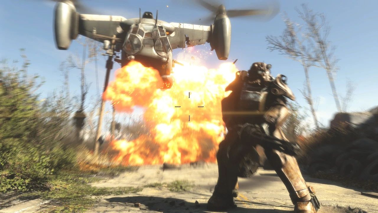 Edmond's Brotherhood Power Armor Drop Team mod for Fallout 4