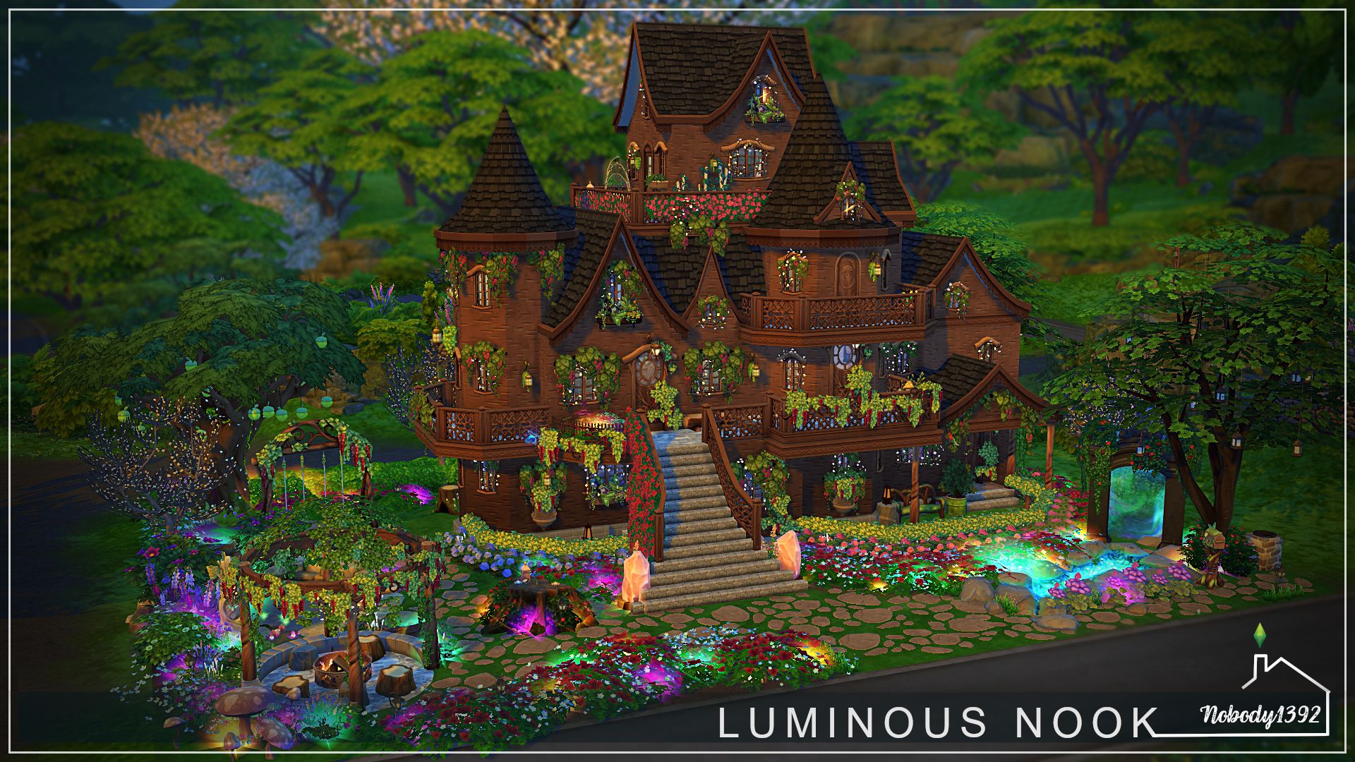 Luminous Nook (No CC!) mod for The Sims 4 