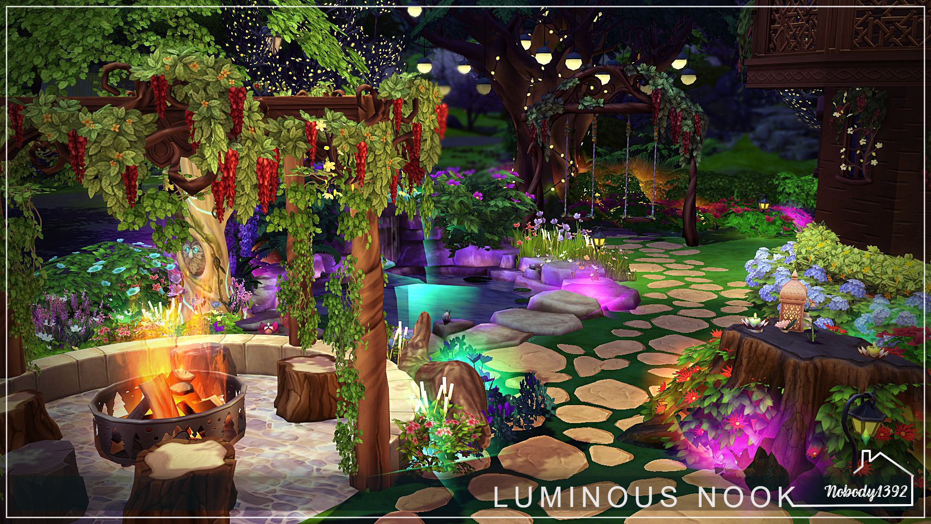 Luminous Nook (No CC!) mod for The Sims 4 