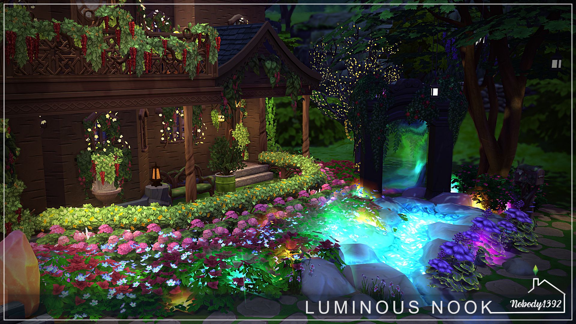 Luminous Nook (No CC!) mod for The Sims 4 