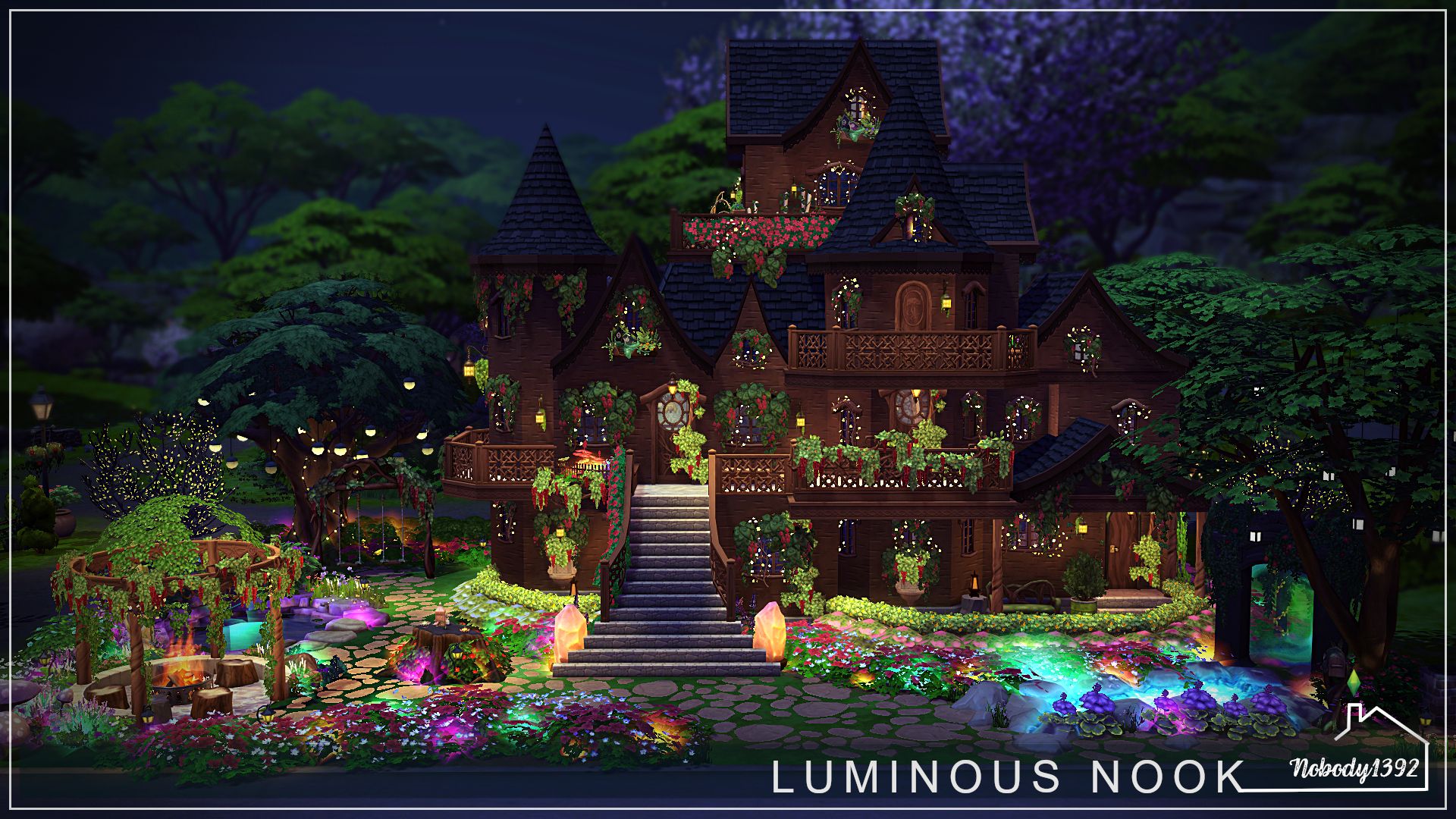 Luminous Nook (No CC!) mod for The Sims 4 