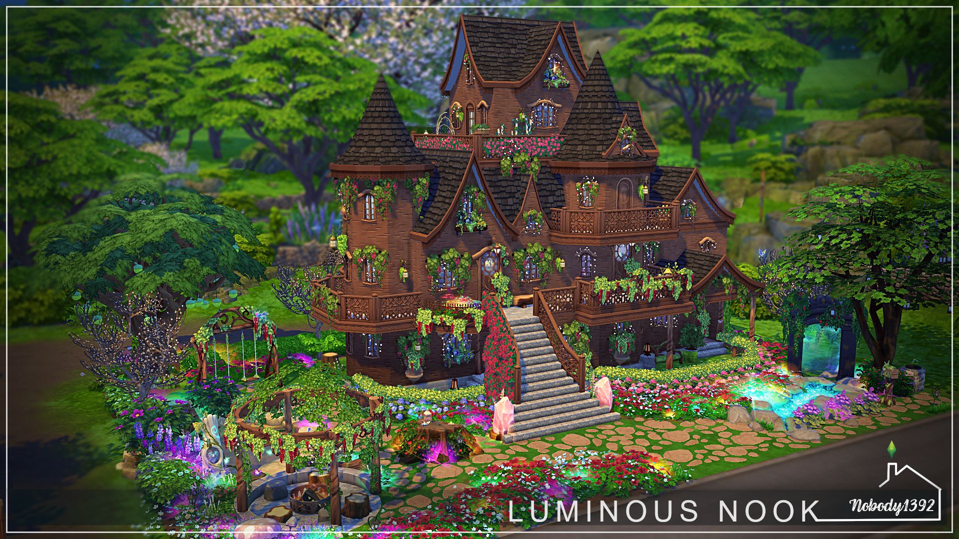 Luminous Nook (No CC!) mod for The Sims 4 