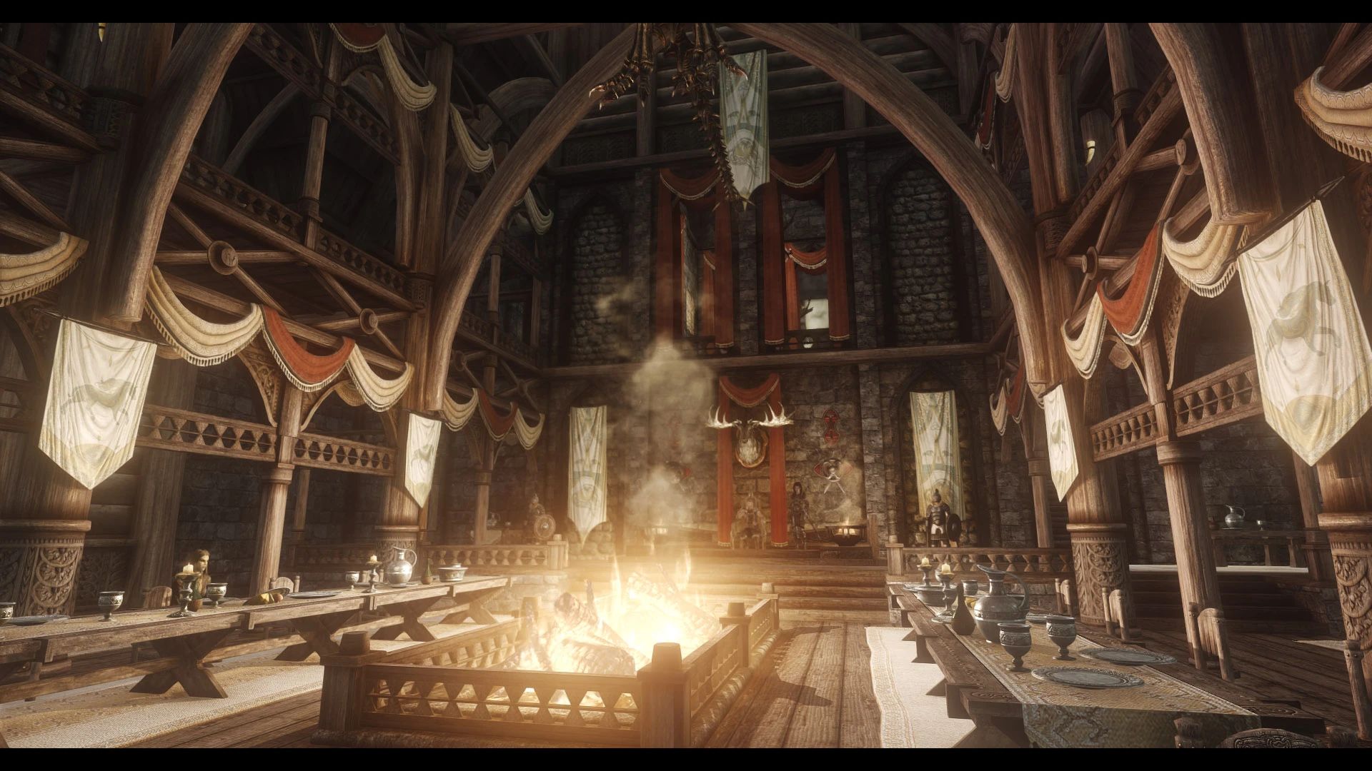 JK's Dragonsreach mod for The Elder Scrolls V: Skyrim Special Edition