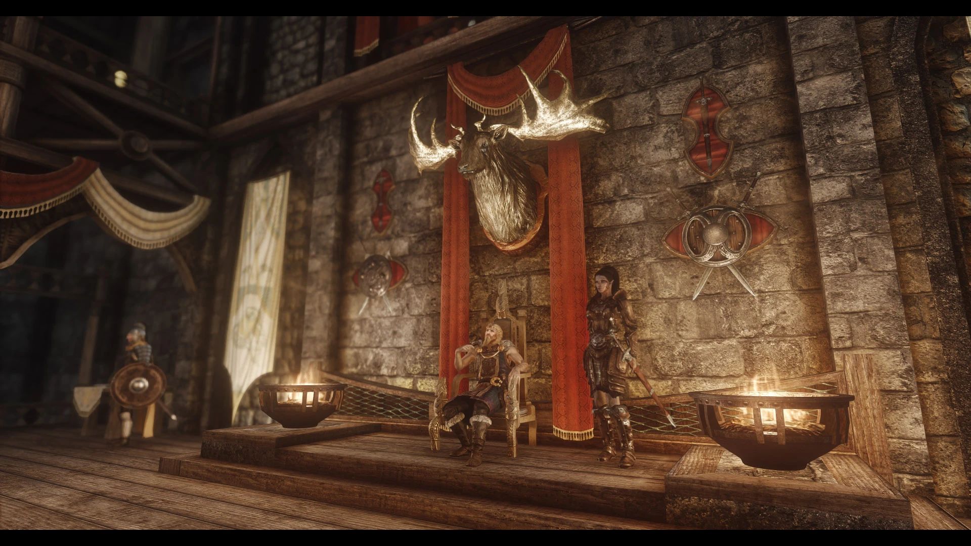 JK's Dragonsreach mod for The Elder Scrolls V: Skyrim Special Edition