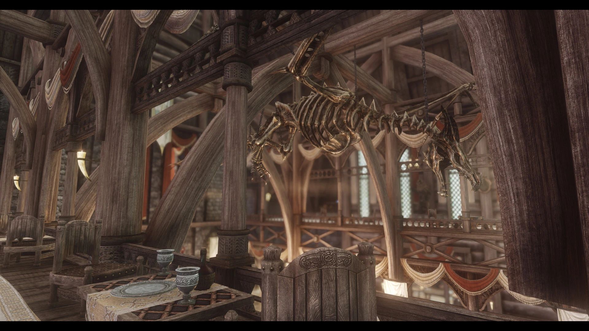 JK's Dragonsreach mod for The Elder Scrolls V: Skyrim Special Edition