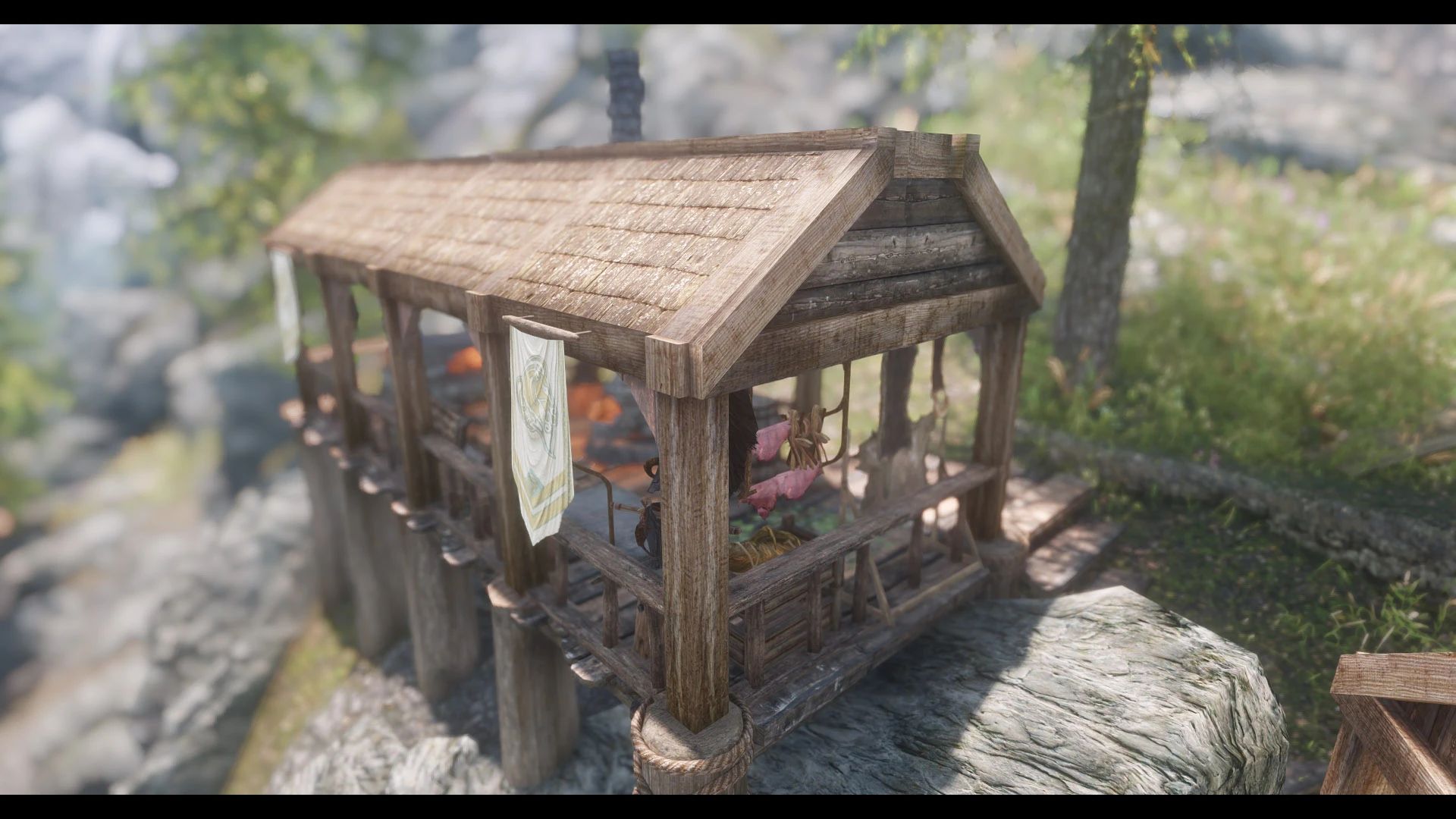 JK's Riverfall Cottage mod for The Elder Scrolls V: Skyrim Special Edition