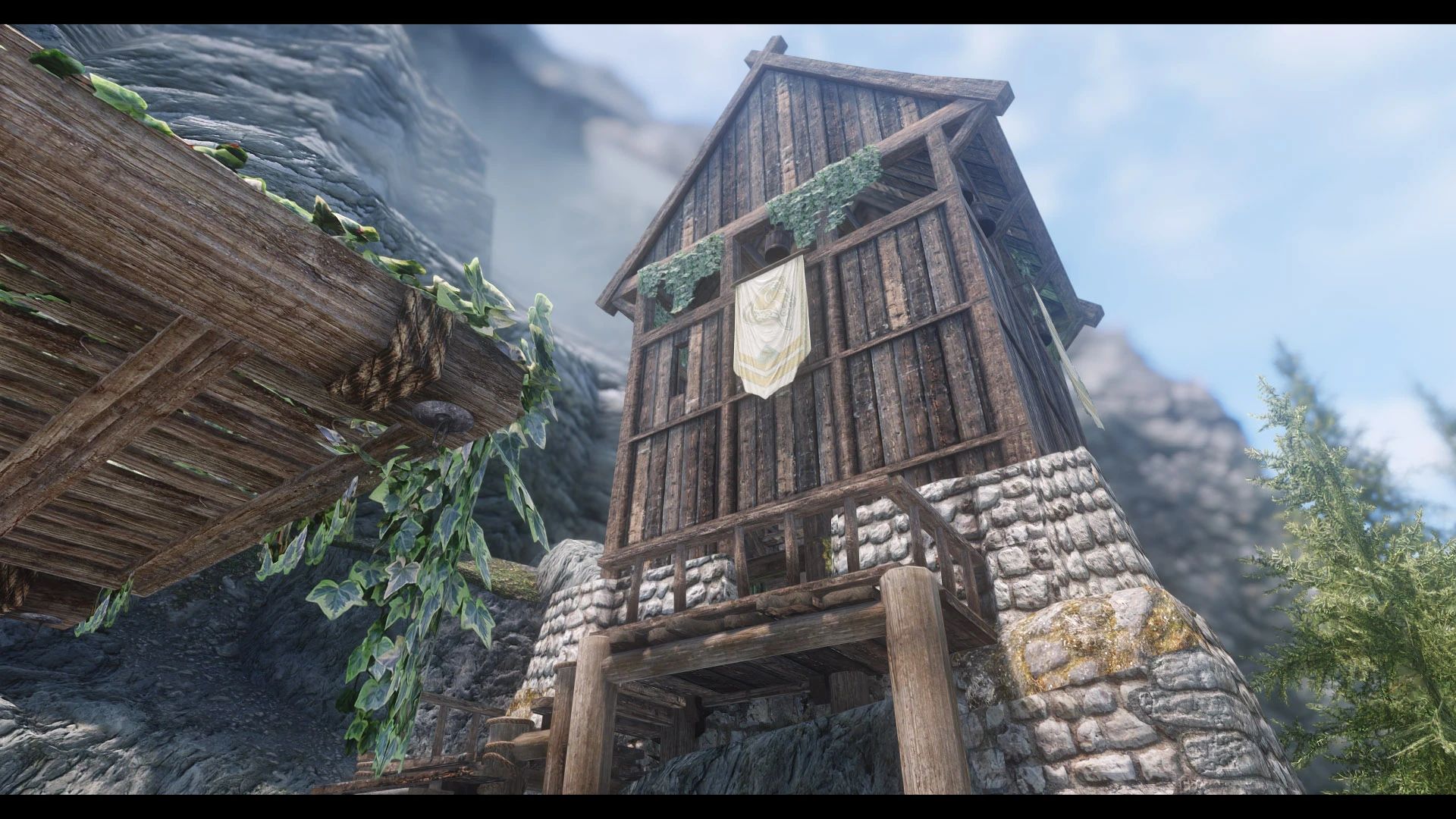 JK's Riverfall Cottage mod for The Elder Scrolls V: Skyrim Special Edition