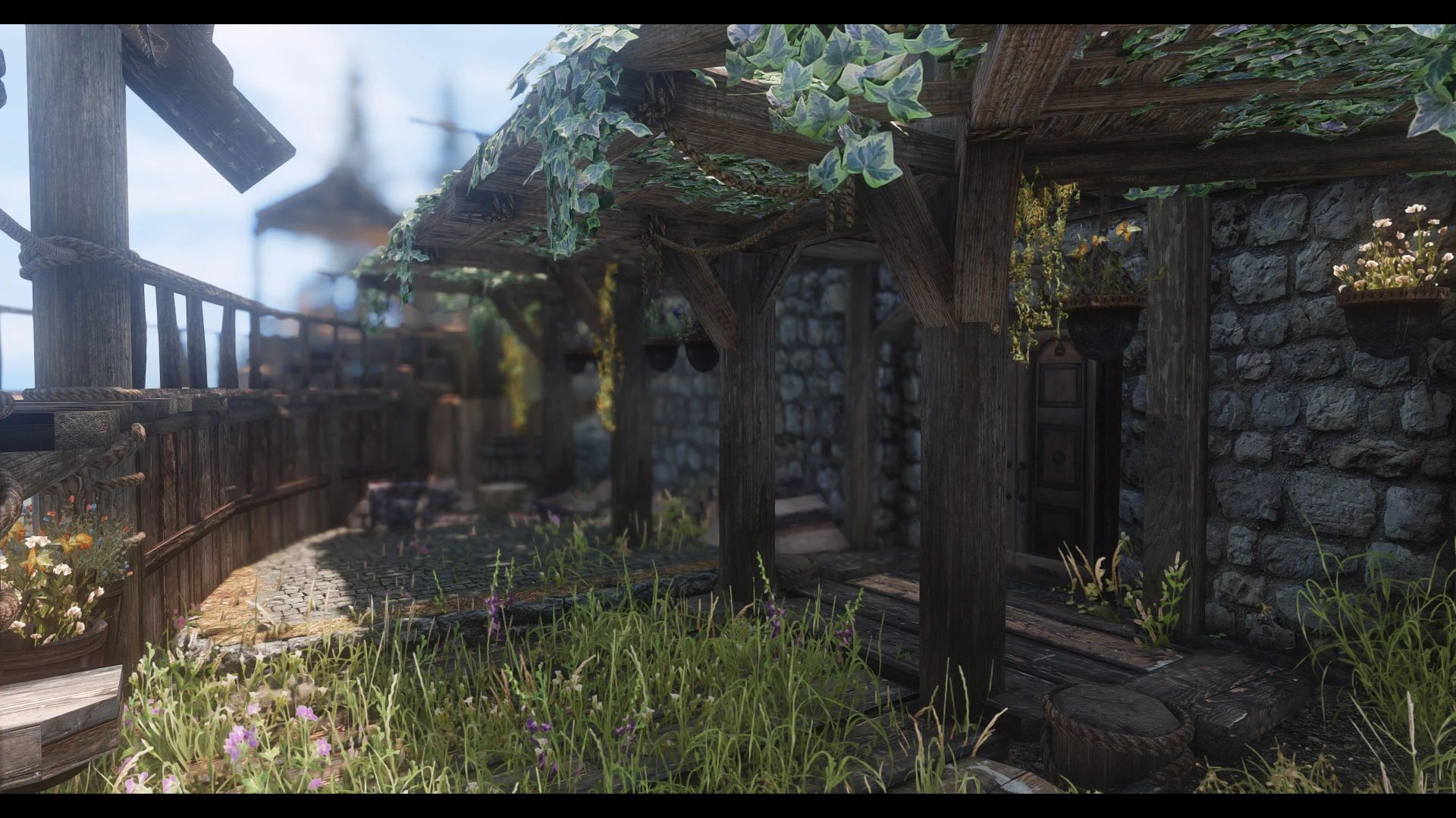 JK's Riverfall Cottage mod for The Elder Scrolls V: Skyrim Special Edition