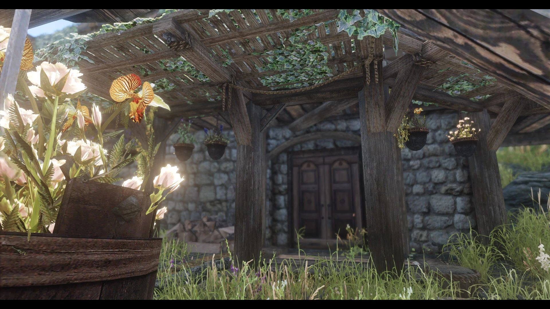JK's Riverfall Cottage mod for The Elder Scrolls V: Skyrim Special Edition