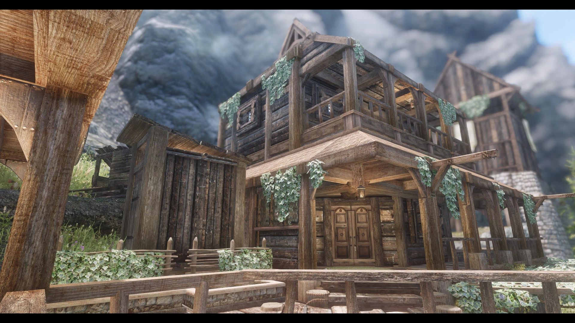 JK's Riverfall Cottage mod for The Elder Scrolls V: Skyrim Special Edition