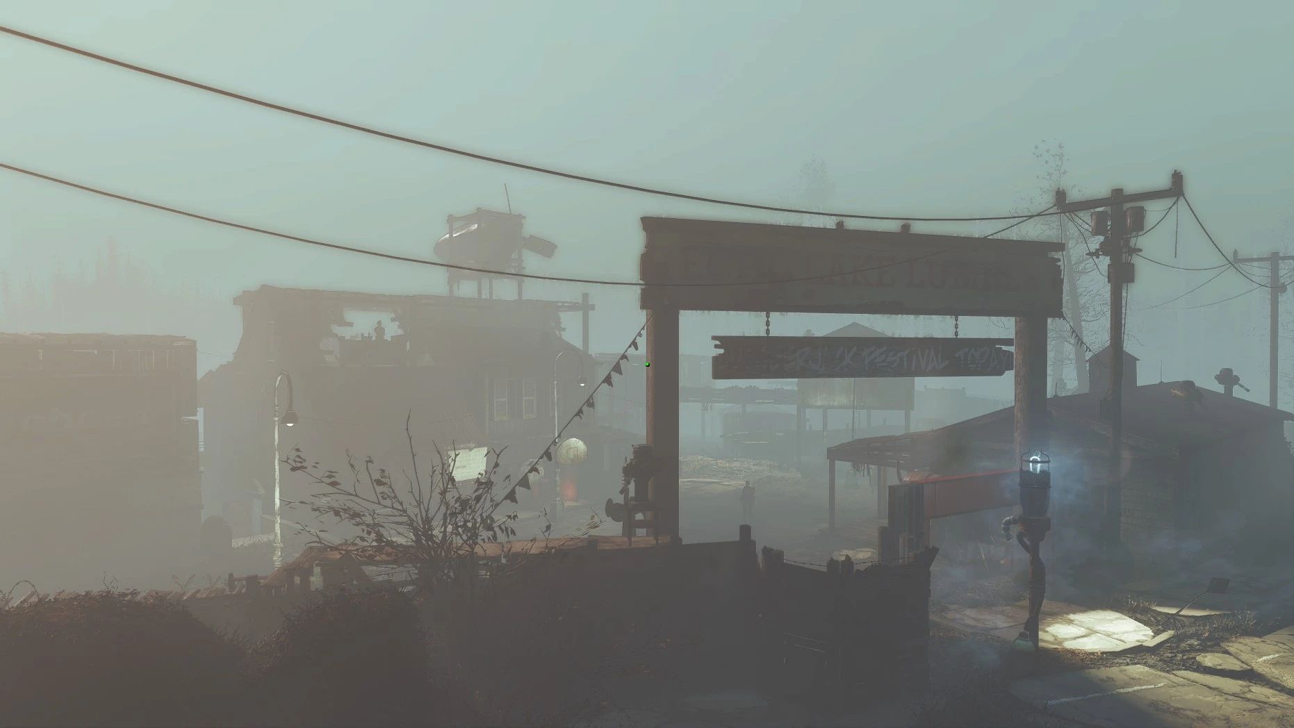 Edmond's Far Harbor Lumber Mill Vanilla Blueprint mod for Fallout 4