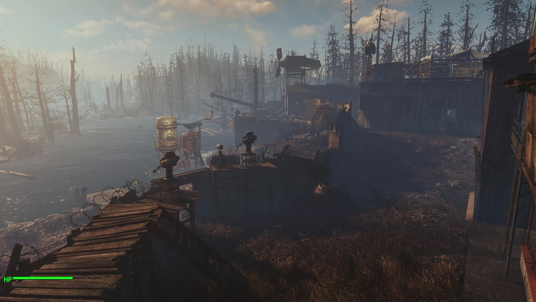 Edmond's Far Harbor Lumber Mill Vanilla Blueprint mod for Fallout 4