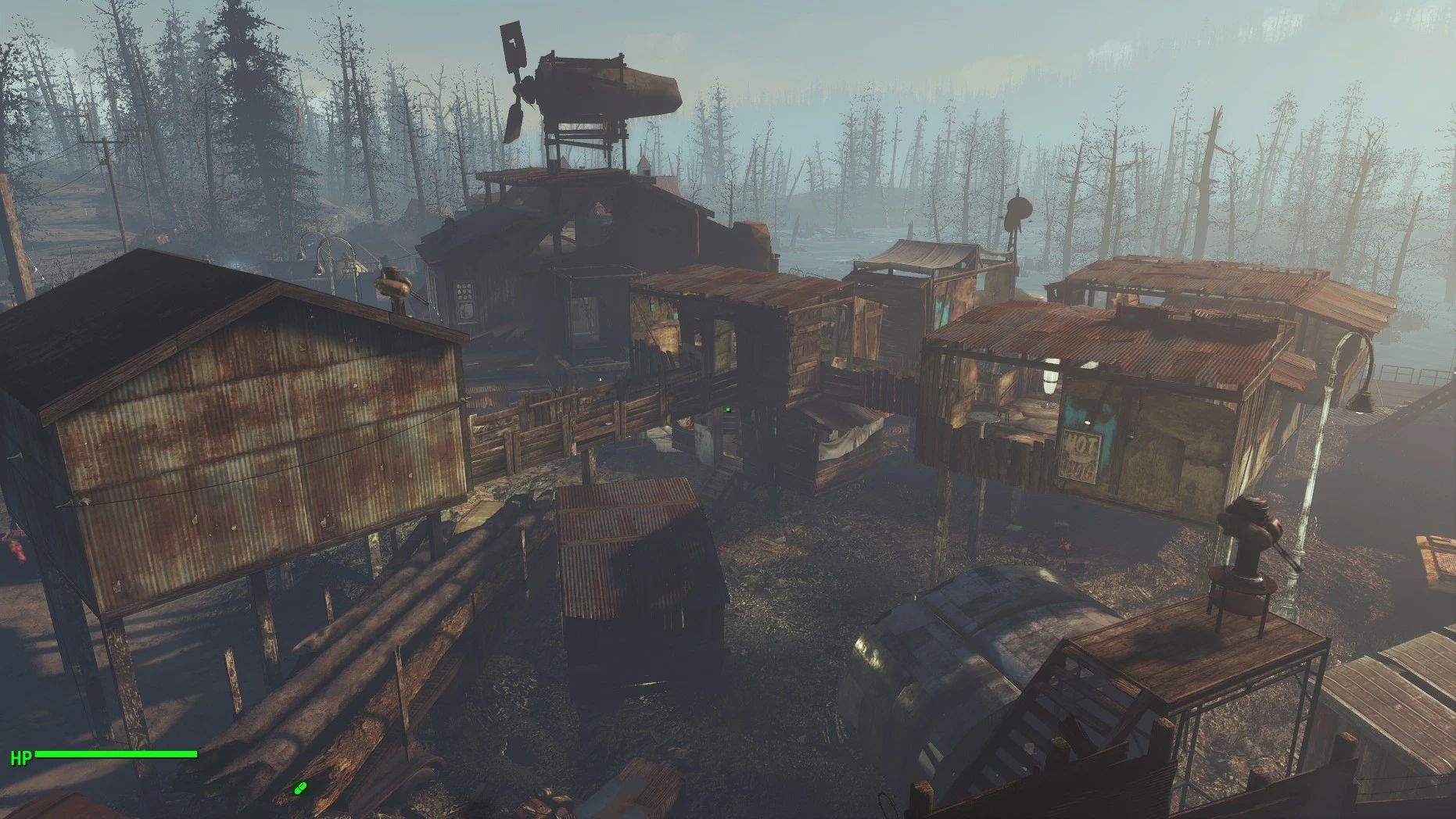 Edmond's Far Harbor Lumber Mill Vanilla Blueprint mod for Fallout 4
