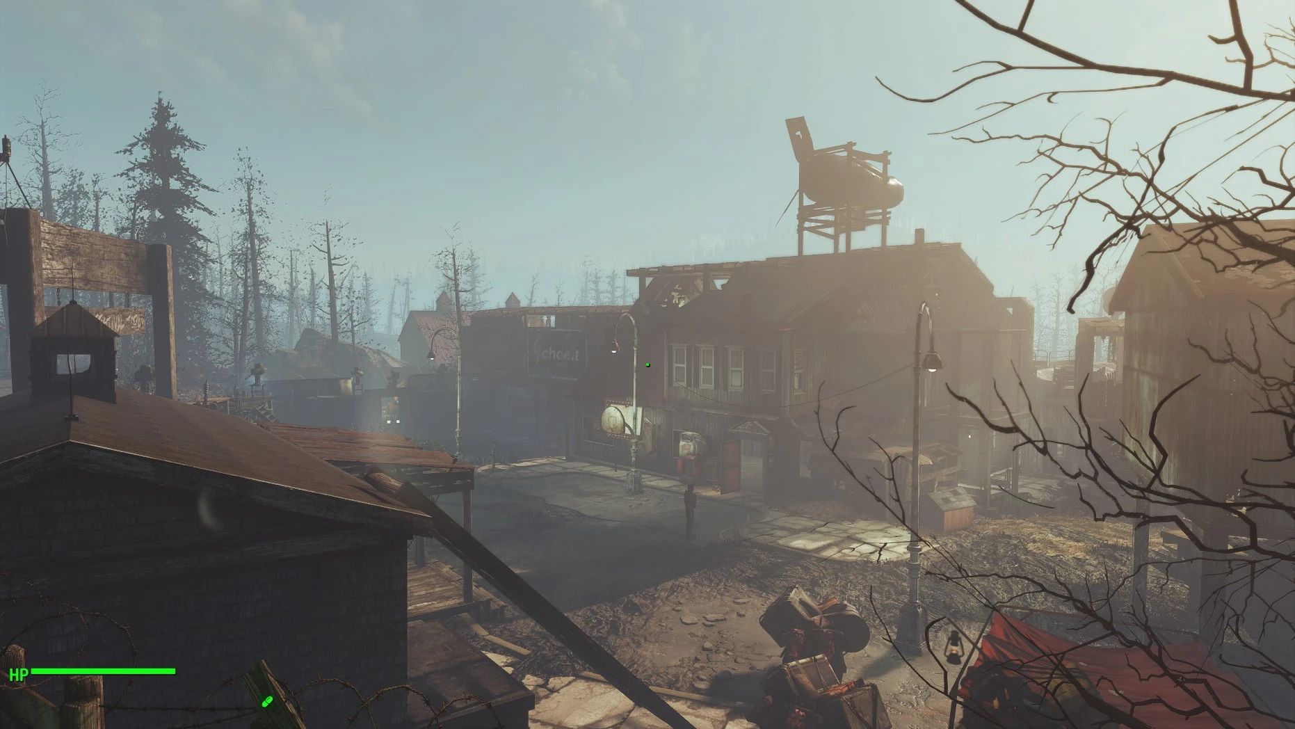 Edmond's Far Harbor Lumber Mill Vanilla Blueprint mod for Fallout 4
