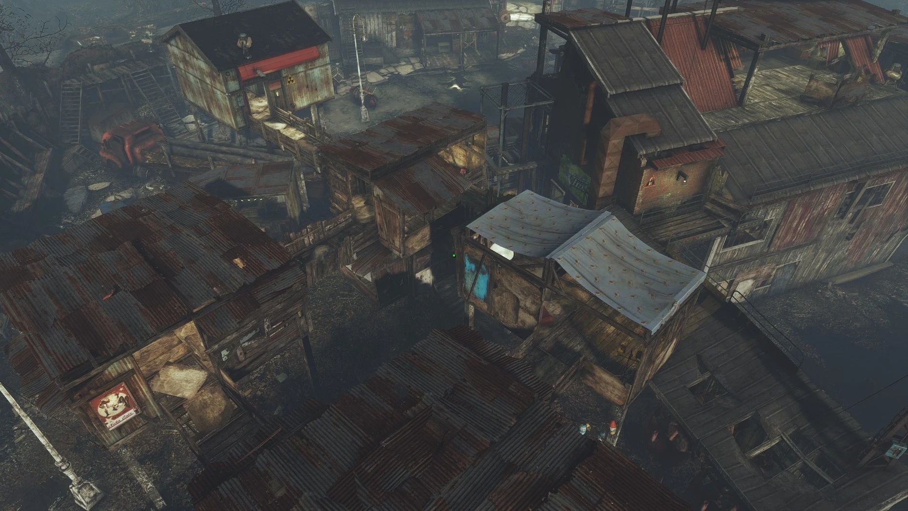 Edmond's Far Harbor Lumber Mill Vanilla Blueprint mod for Fallout 4