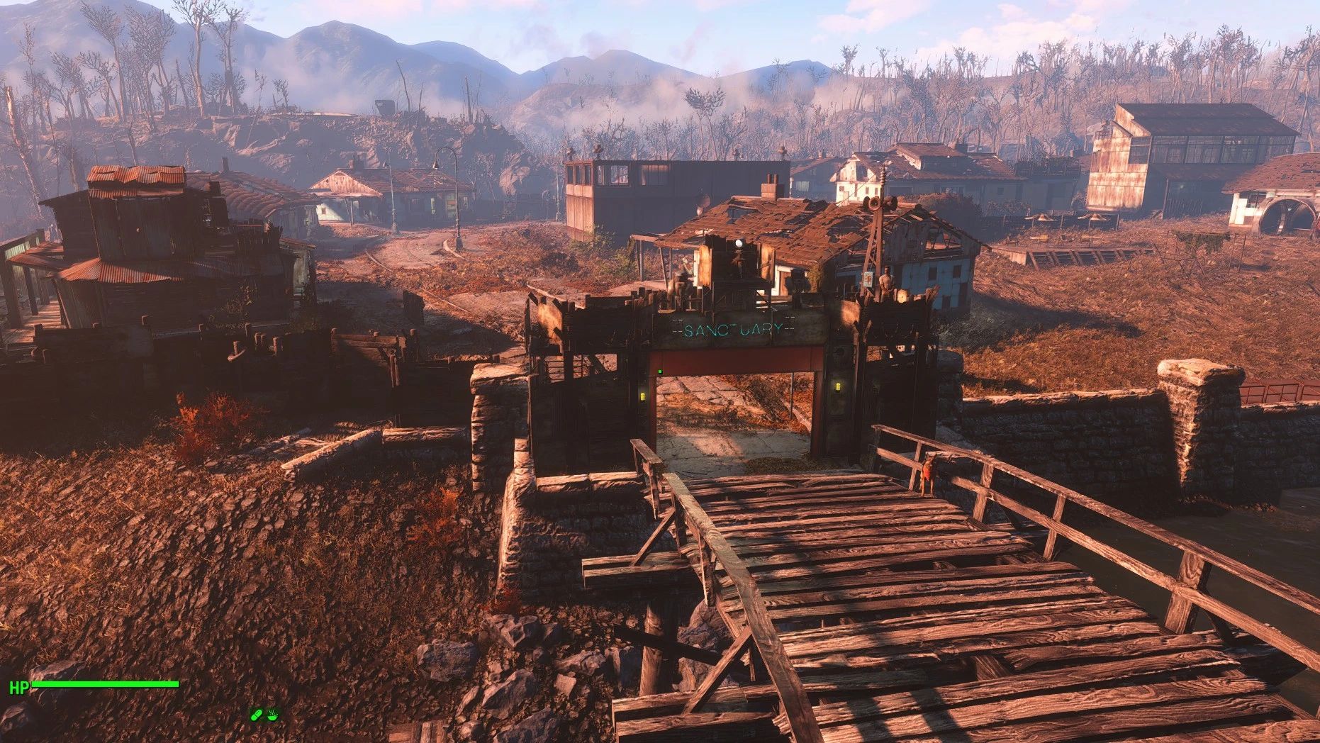 Edmond's Sanctuary Vanilla Blueprint mod for Fallout 4