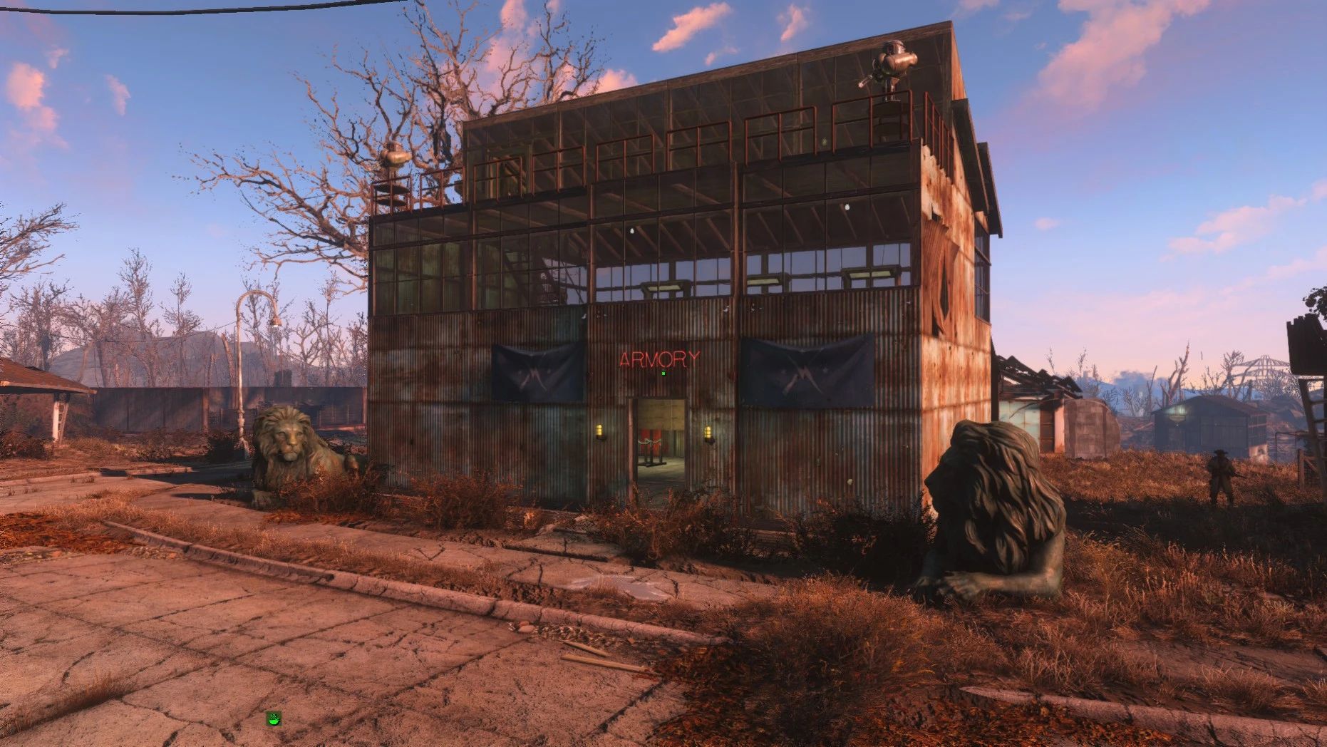 Edmond's Sanctuary Vanilla Blueprint mod for Fallout 4