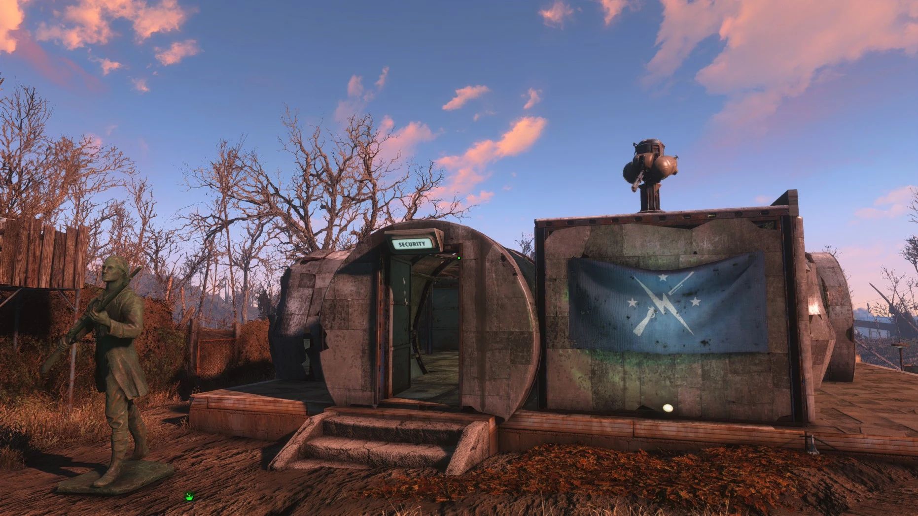 Edmond's Sanctuary Vanilla Blueprint mod for Fallout 4