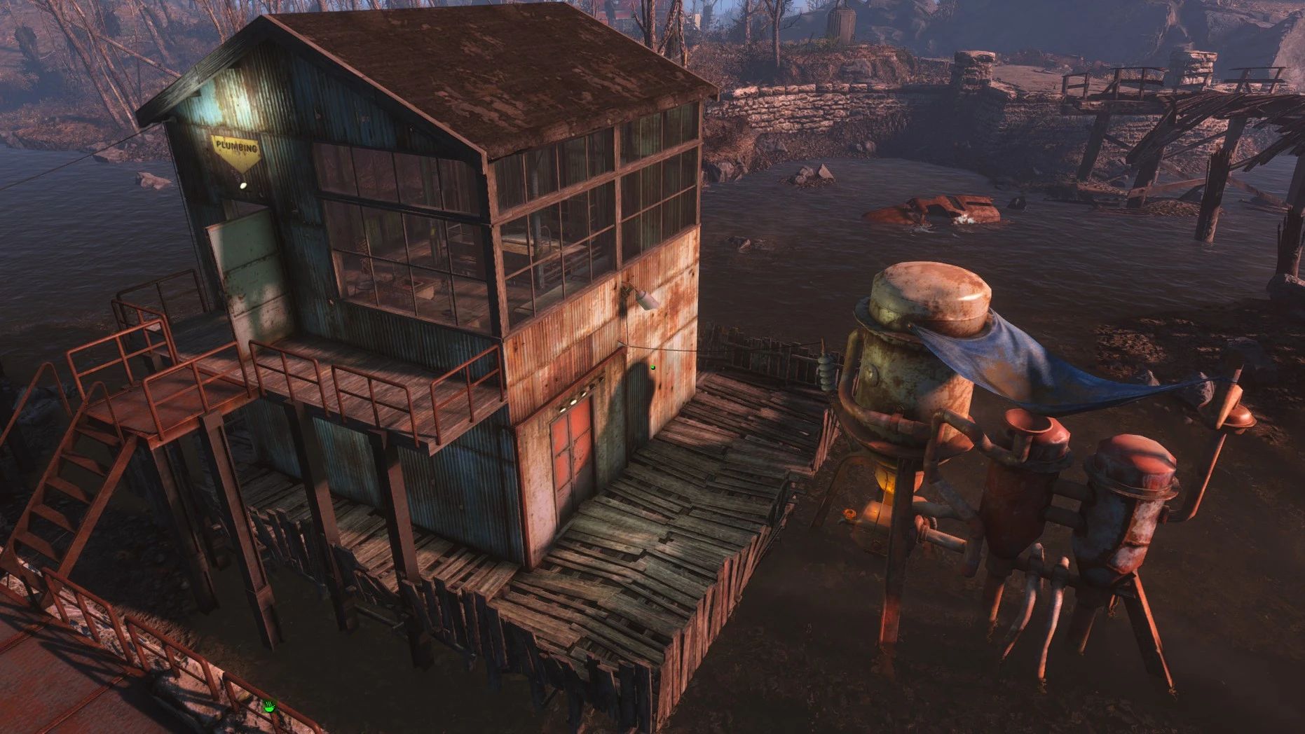 Edmond's Sanctuary Vanilla Blueprint mod for Fallout 4