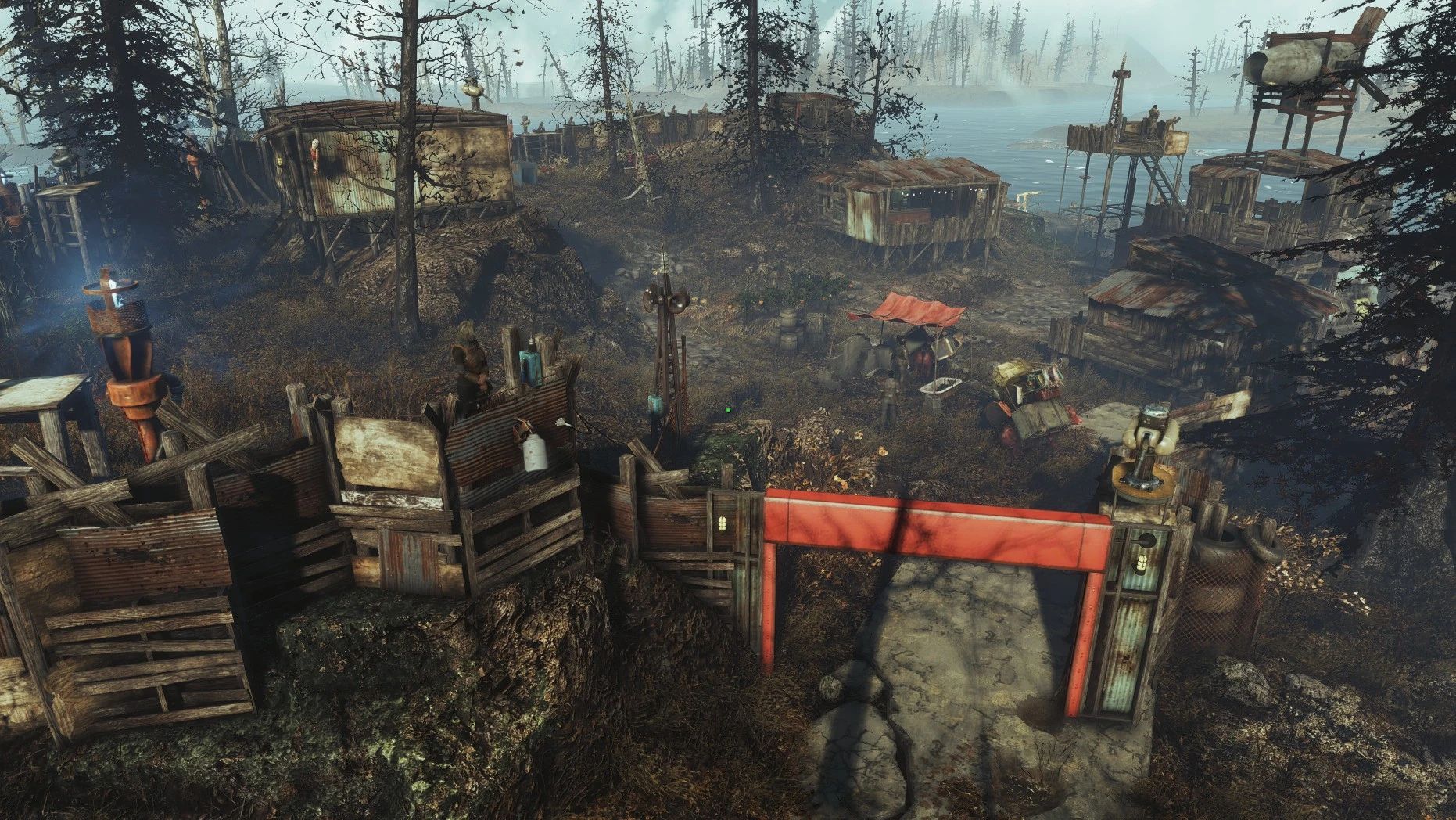 Edmond's Far Harbor Dalton Farm Vanilla Blueprint mod for Fallout 4