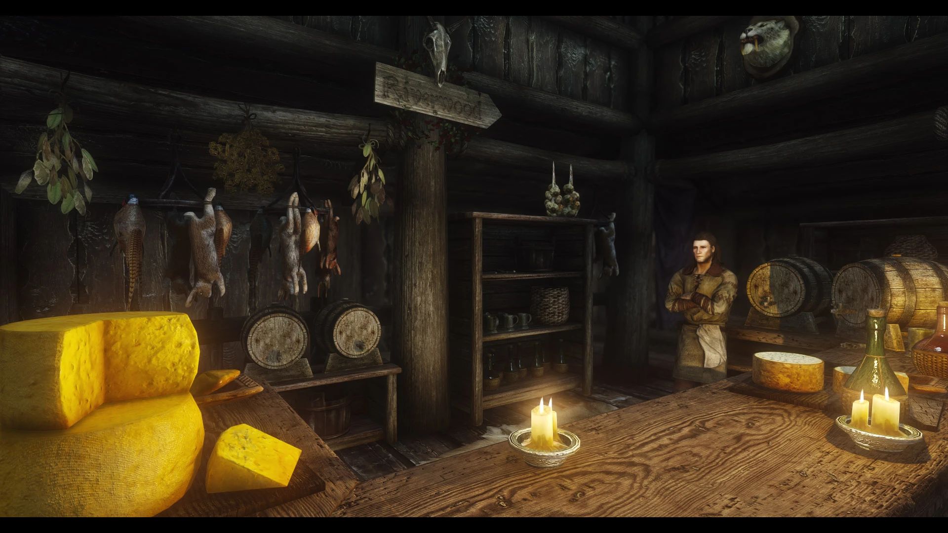 JK's Sleeping Giant Inn mod for The Elder Scrolls V: Skyrim Special Edition