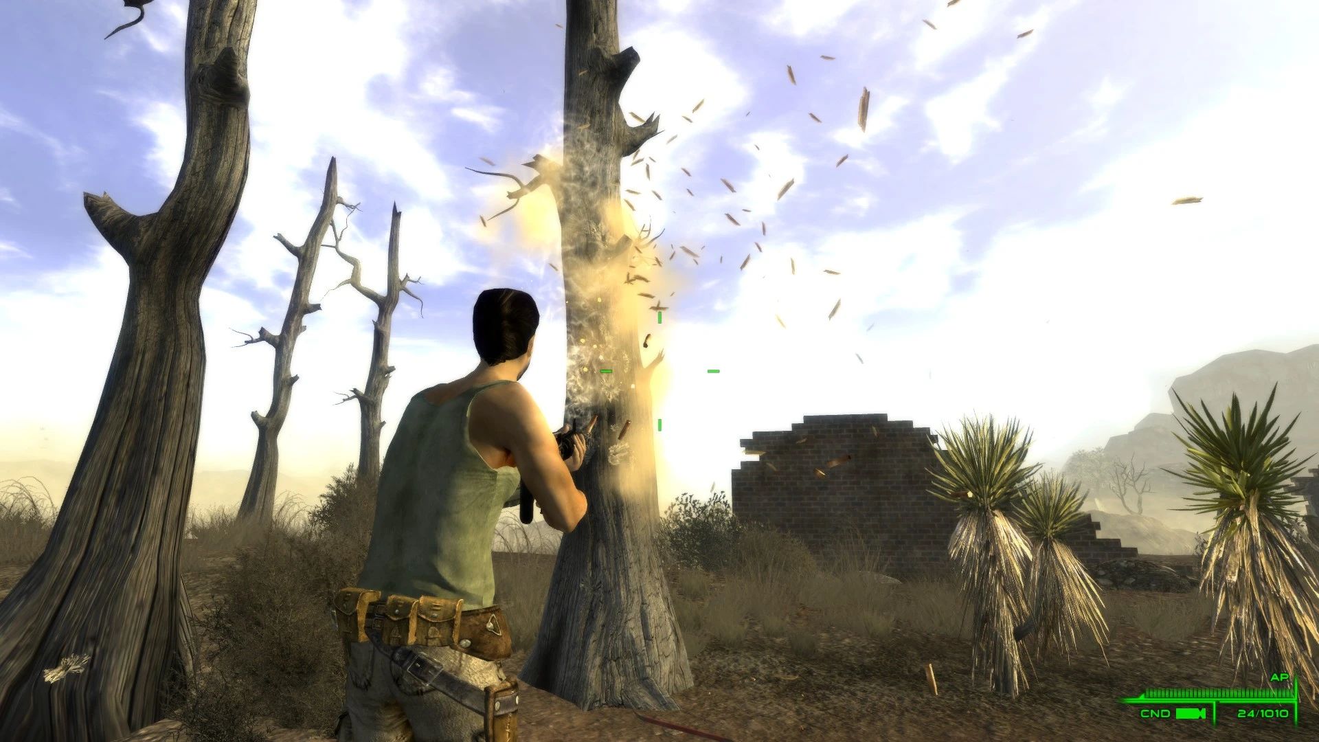 Enhanced Bullet Impacts mod for Fallout: New Vegas