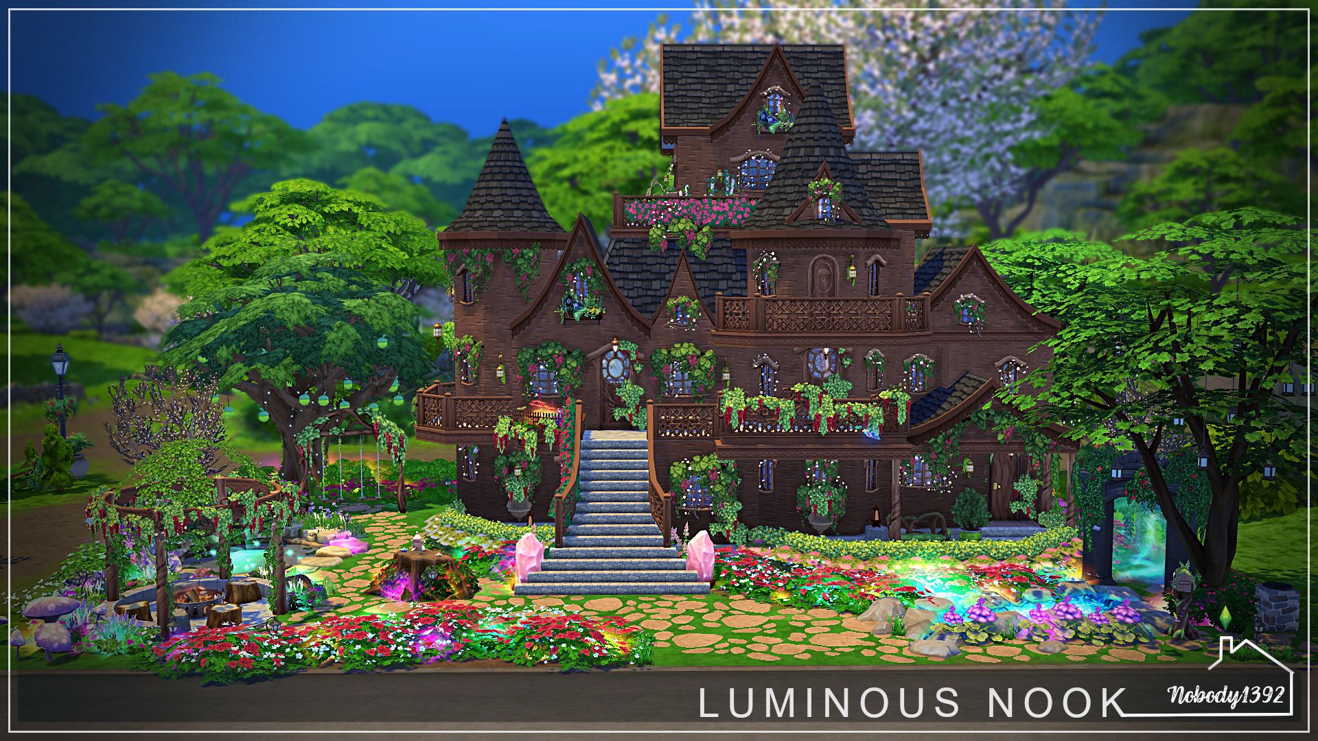 Luminous Nook (No CC!) mod for The Sims 4 
