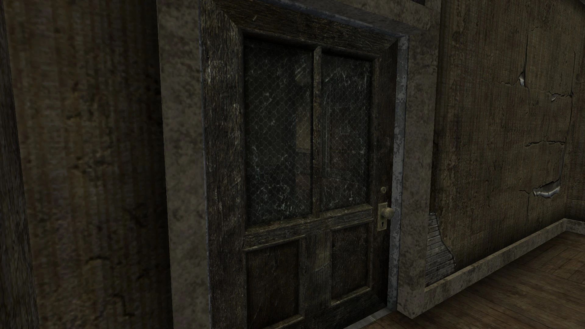 Semi-transparent Door Glass mod for Fallout: New Vegas