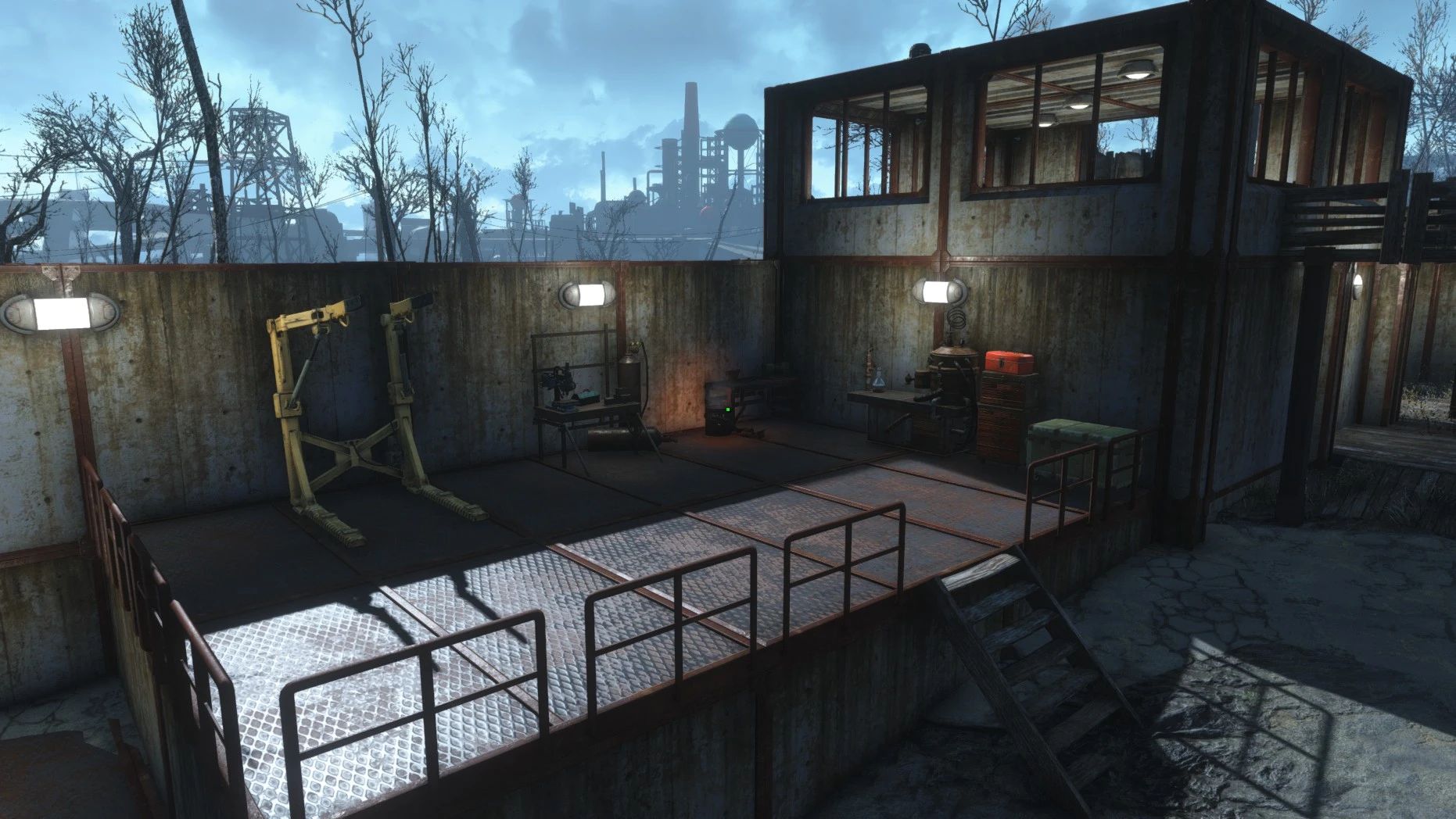 Edmond's Starlight Drive In Vanilla Blueprint mod for Fallout 4