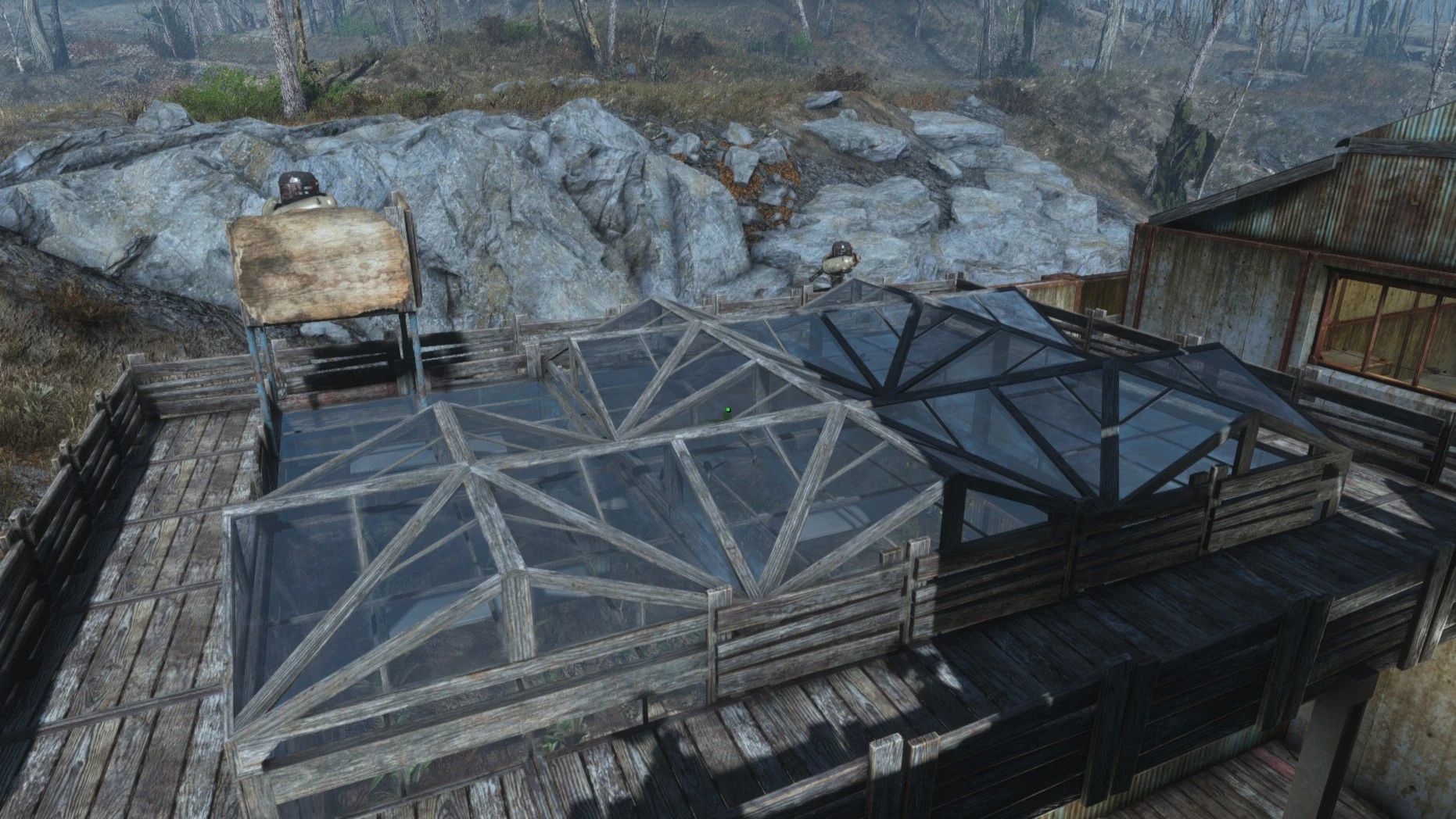 Edmond's Starlight Drive In Vanilla Blueprint mod for Fallout 4