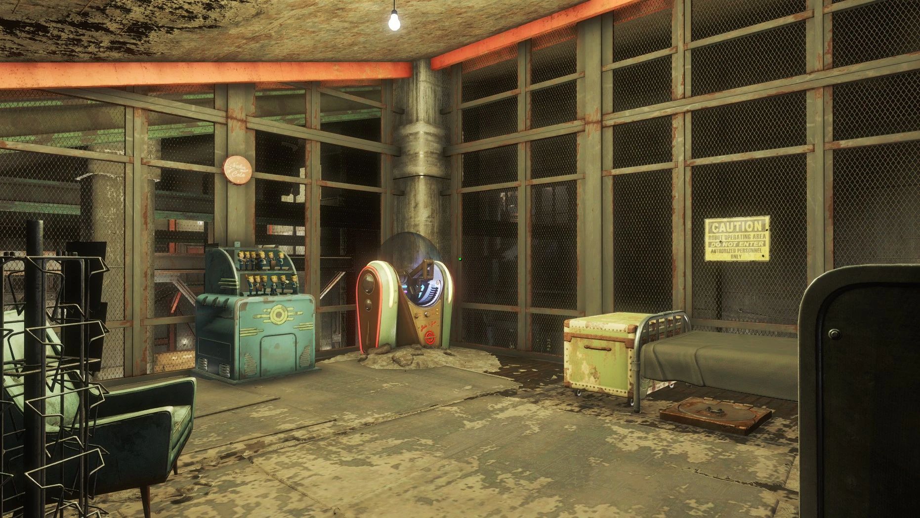 Edmond's Mechanist's Lair Vanilla Blueprint mod for Fallout 4