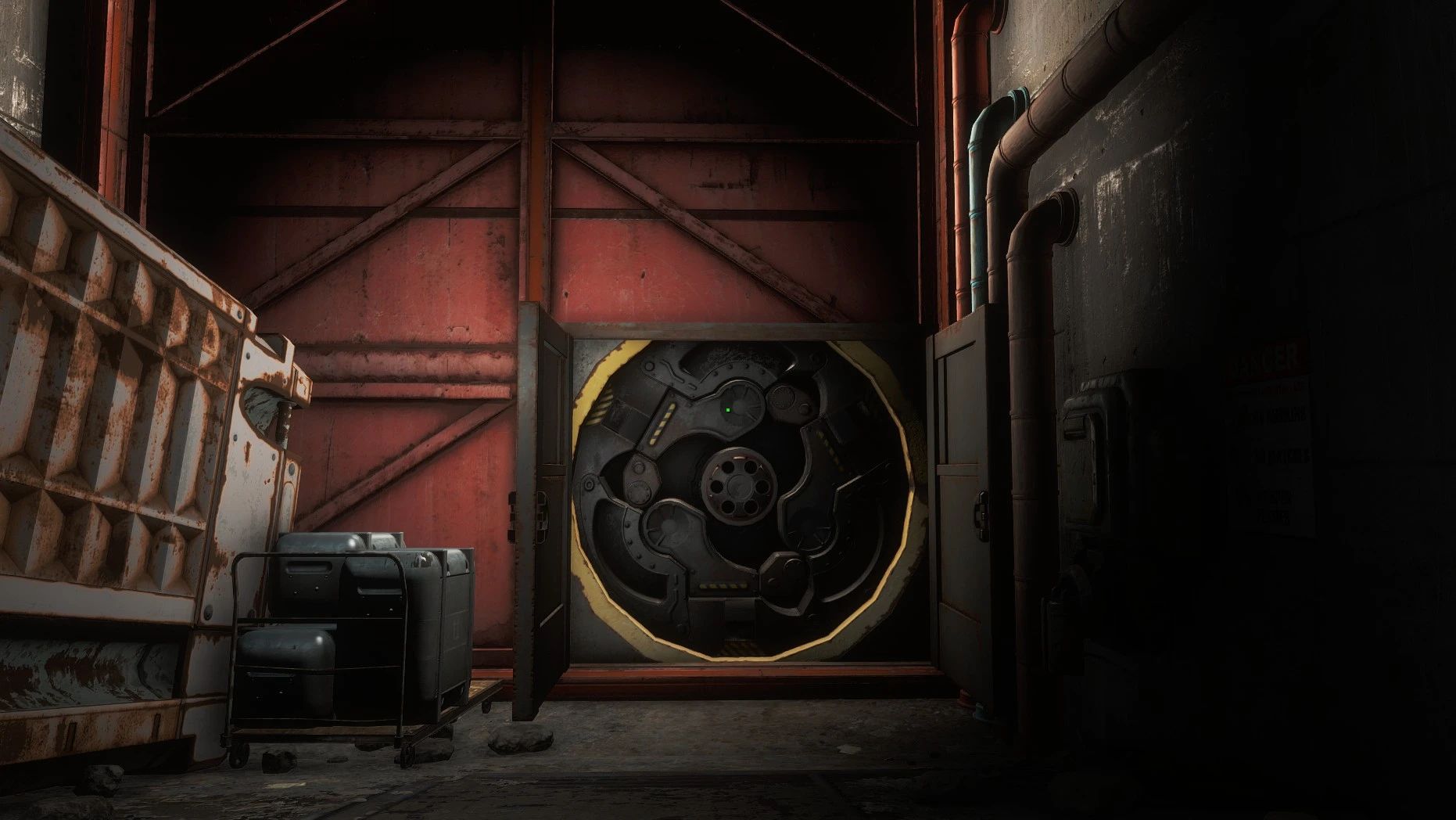 Edmond's Mechanist's Lair Vanilla Blueprint mod for Fallout 4