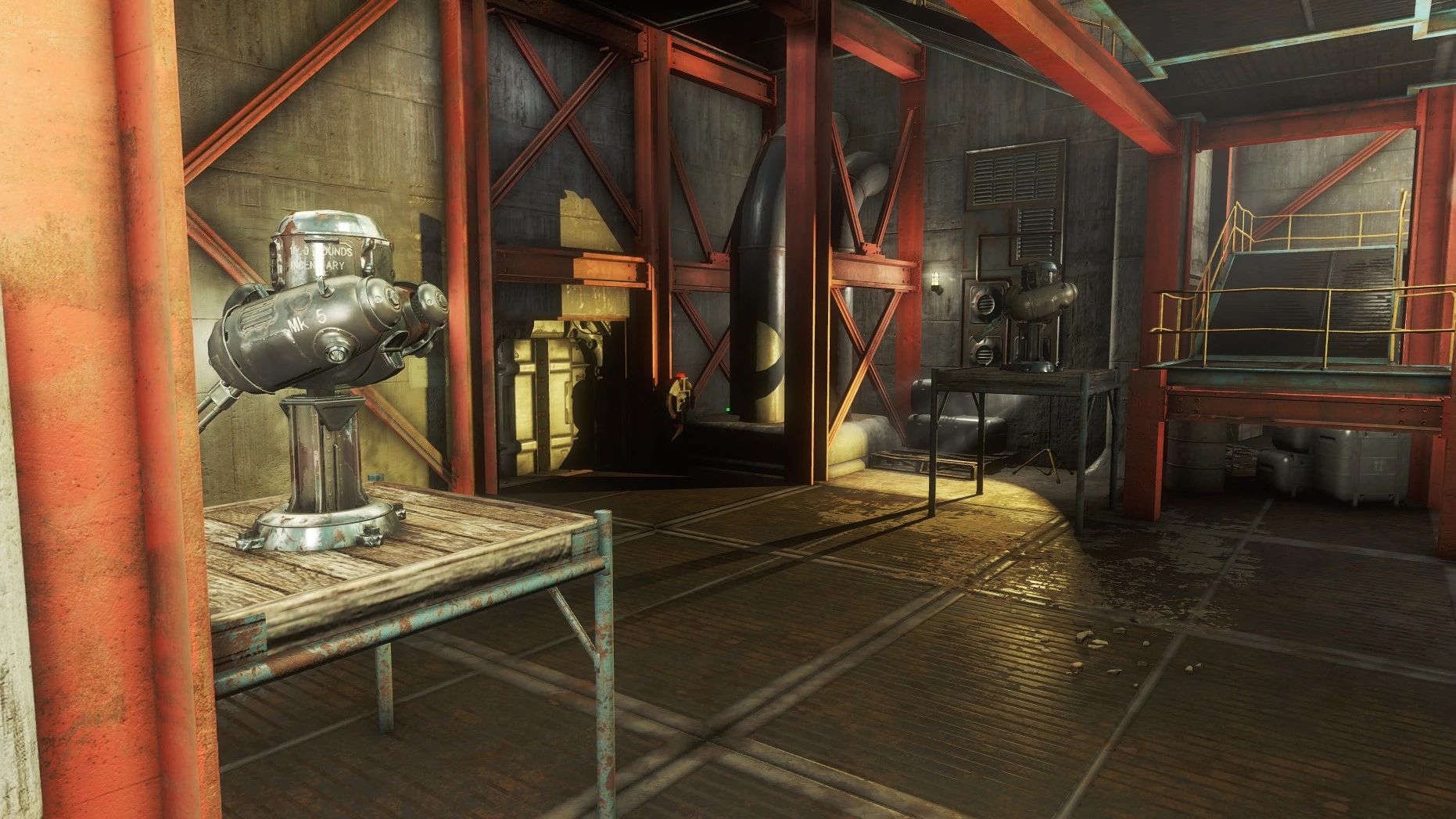 Edmond's Mechanist's Lair Vanilla Blueprint mod for Fallout 4