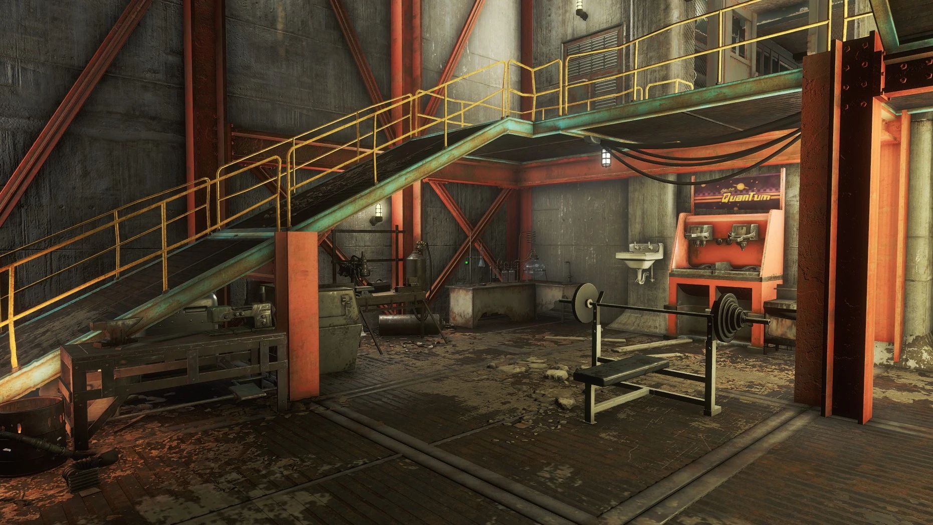 Edmond's Mechanist's Lair Vanilla Blueprint mod for Fallout 4