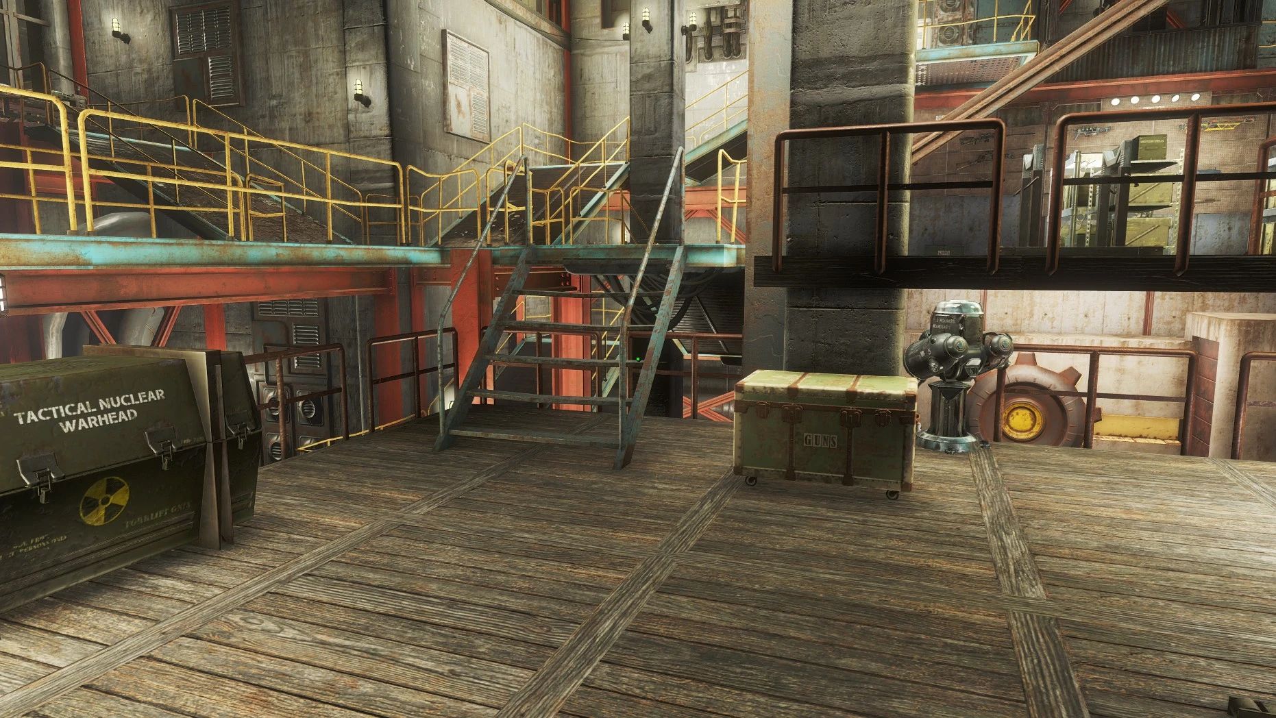 Edmond's Mechanist's Lair Vanilla Blueprint mod for Fallout 4