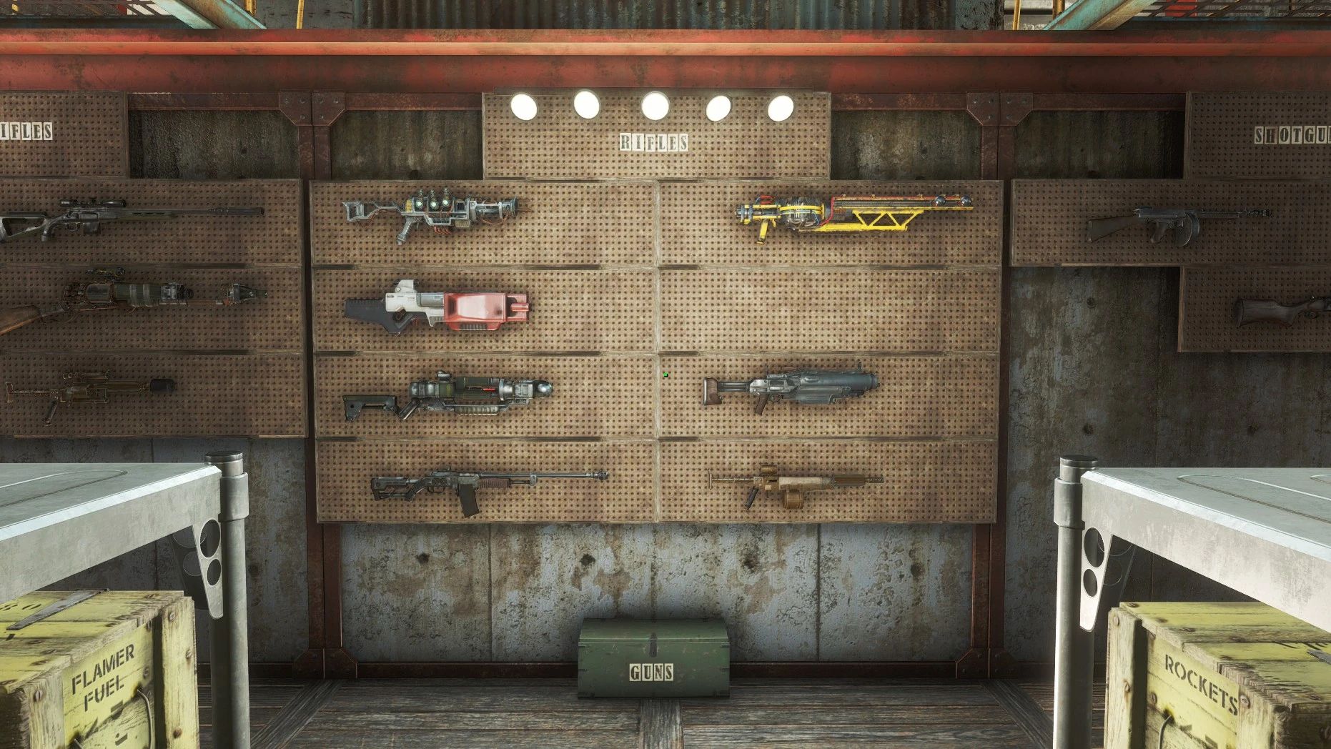 Edmond's Mechanist's Lair Vanilla Blueprint mod for Fallout 4