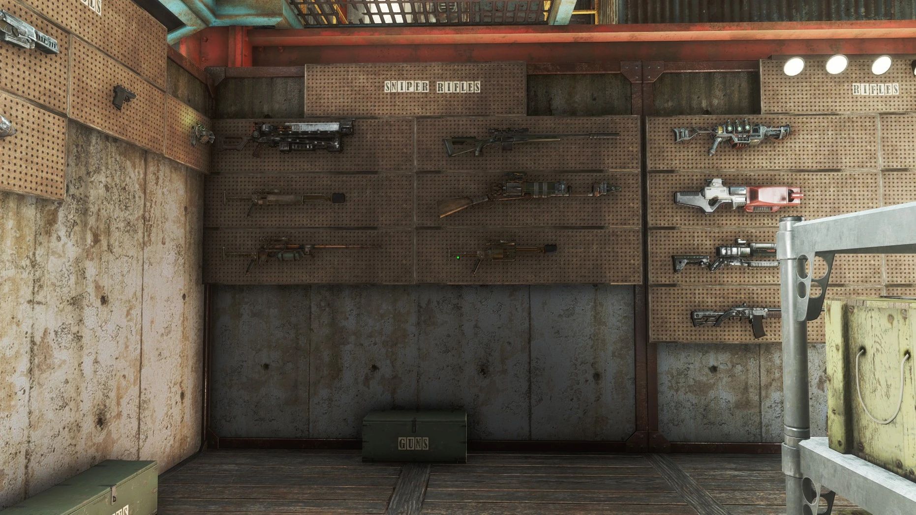 Edmond's Mechanist's Lair Vanilla Blueprint mod for Fallout 4