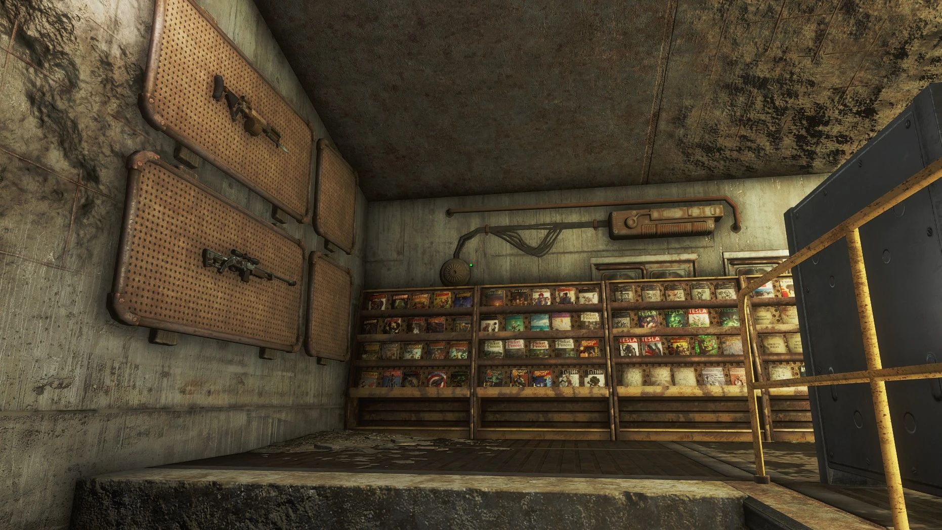 Edmond's Mechanist's Lair Vanilla Blueprint mod for Fallout 4