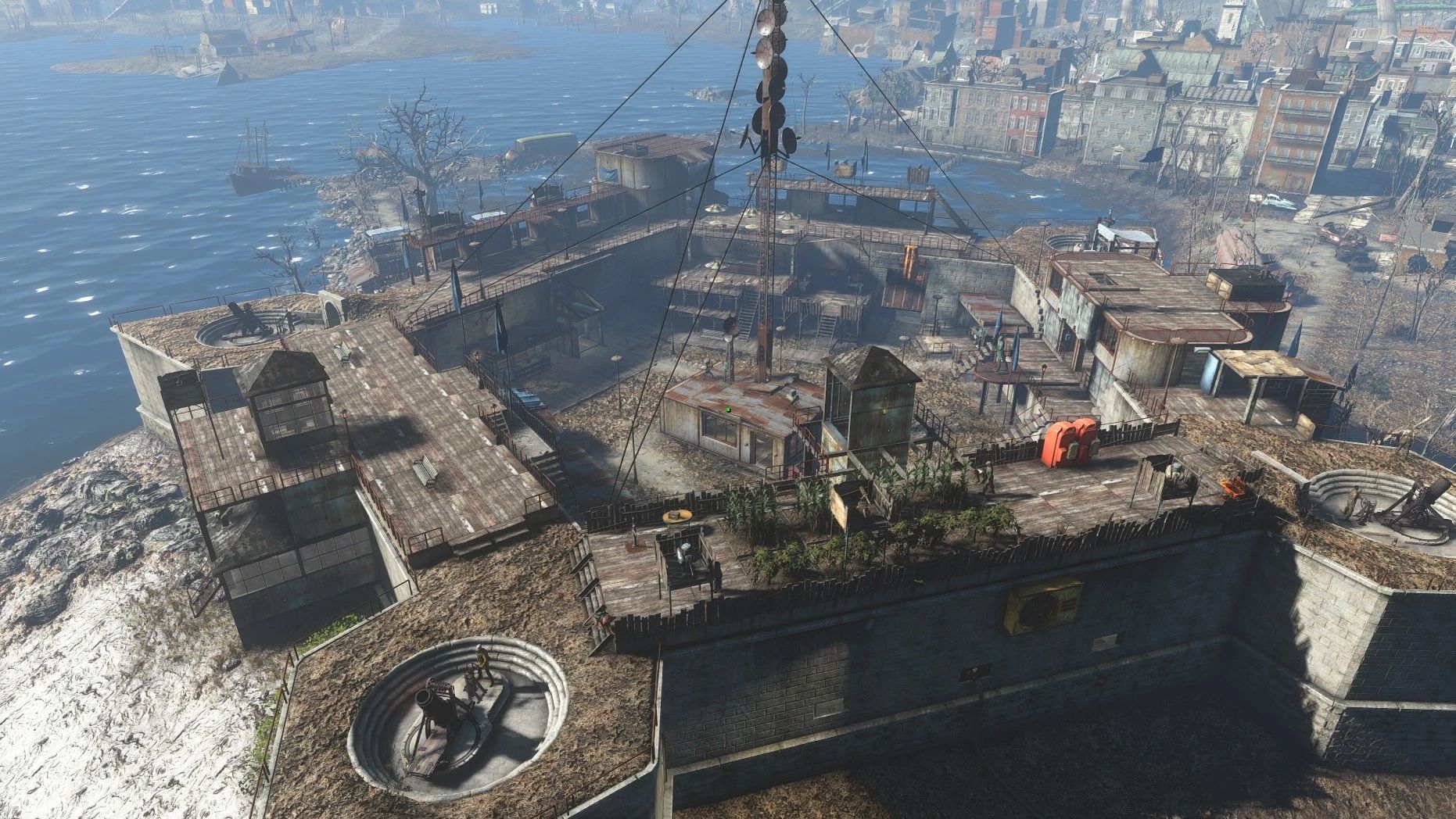 Edmond's Castel Vanilla Blueprint mod for Fallout 4