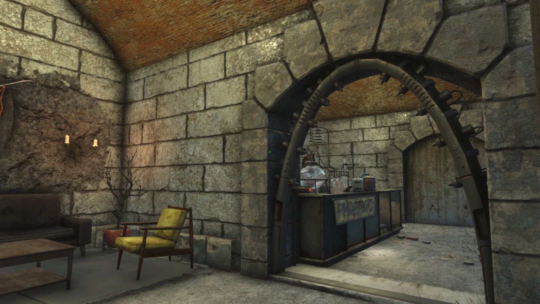 Edmond's Castel Vanilla Blueprint mod for Fallout 4