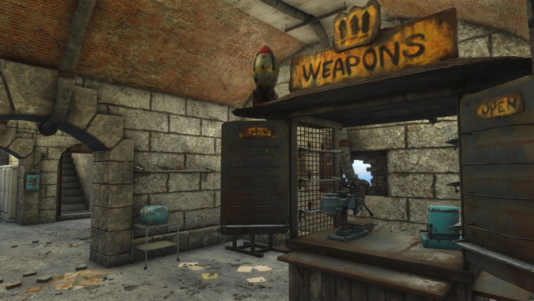 Edmond's Castel Vanilla Blueprint mod for Fallout 4