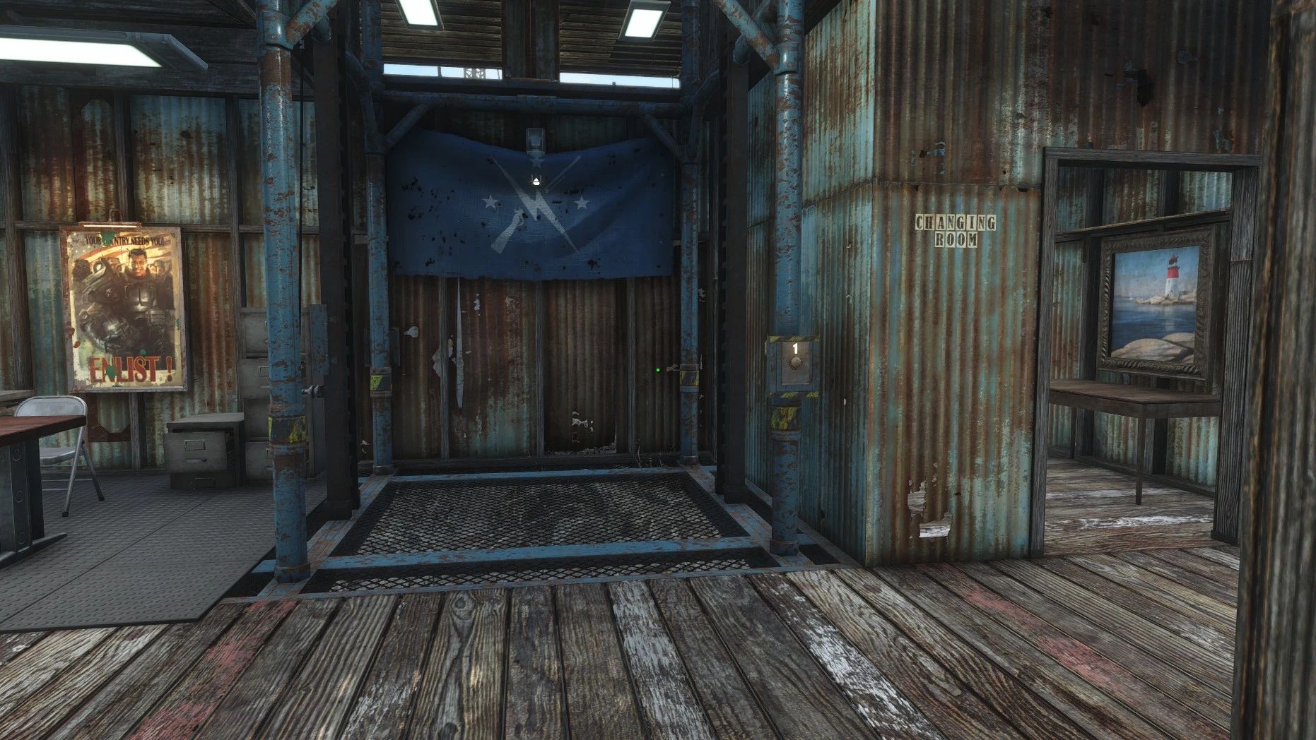 Edmond's Castel Vanilla Blueprint mod for Fallout 4