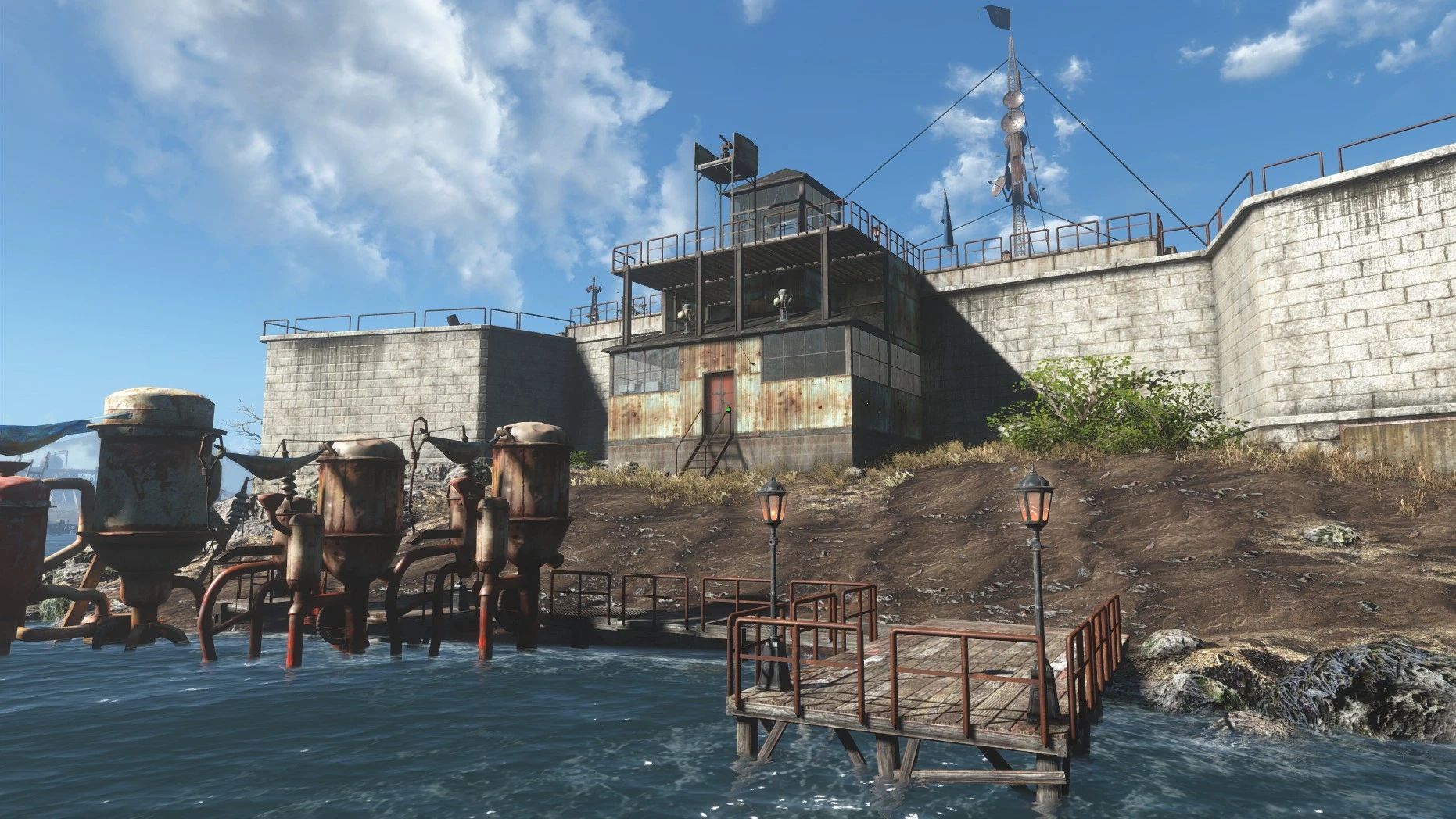 Edmond's Castel Vanilla Blueprint mod for Fallout 4