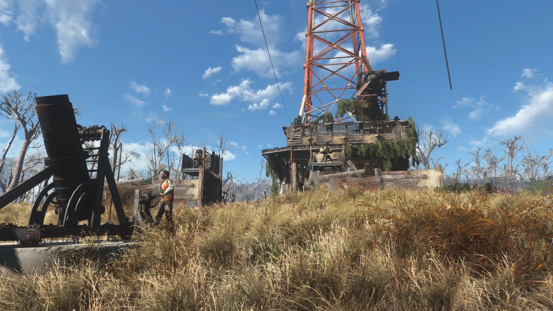 Edmond's Abernathy Farm Vanilla Blueprint mod for Fallout 4