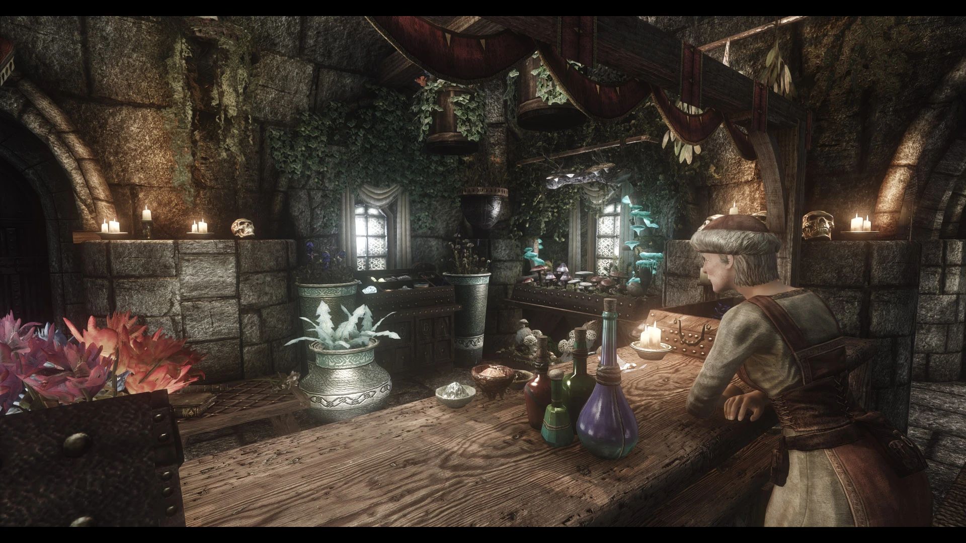 JK's Angeline's Aromatics mod for The Elder Scrolls V: Skyrim Special Edition