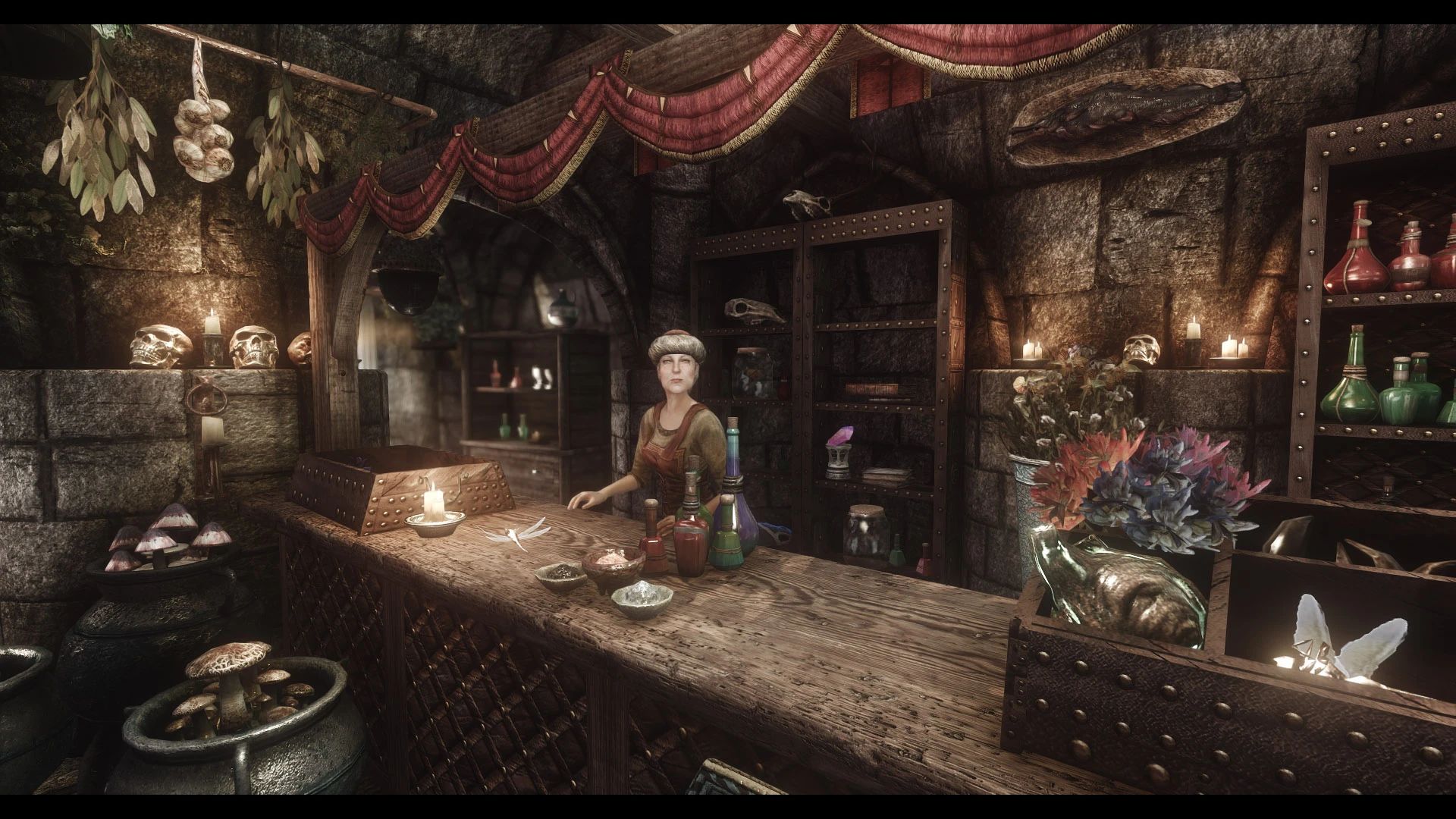 JK's Angeline's Aromatics mod for The Elder Scrolls V: Skyrim Special Edition