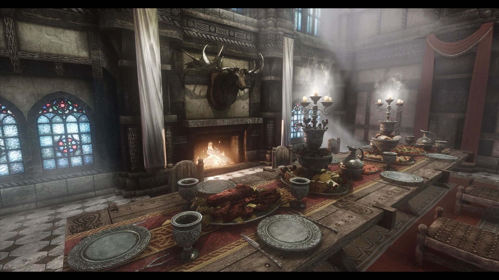 JK's Blue Palace mod for The Elder Scrolls V: Skyrim Special Edition