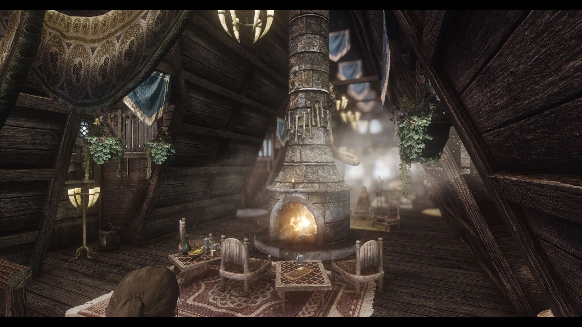 JK's Candlehearth Hall mod for The Elder Scrolls V: Skyrim Special Edition