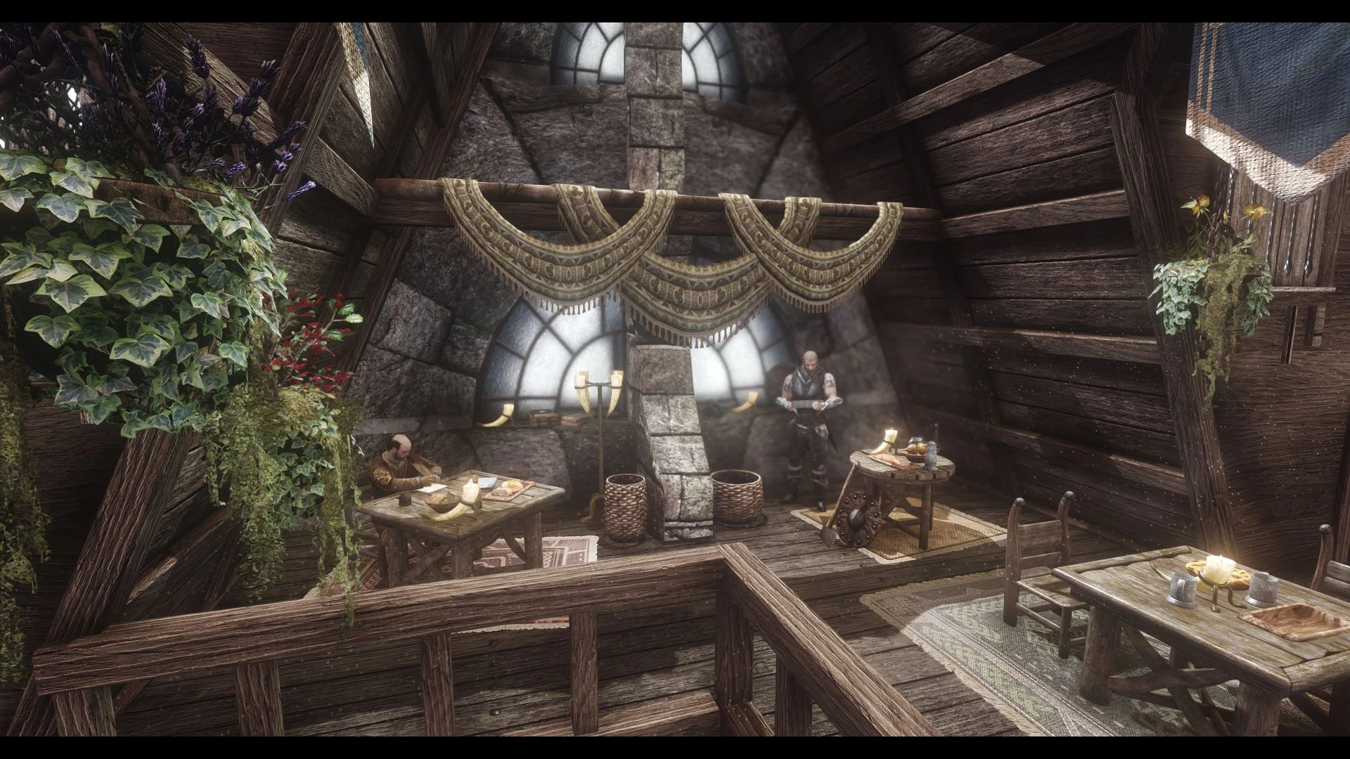 JK's Candlehearth Hall mod for The Elder Scrolls V: Skyrim Special Edition